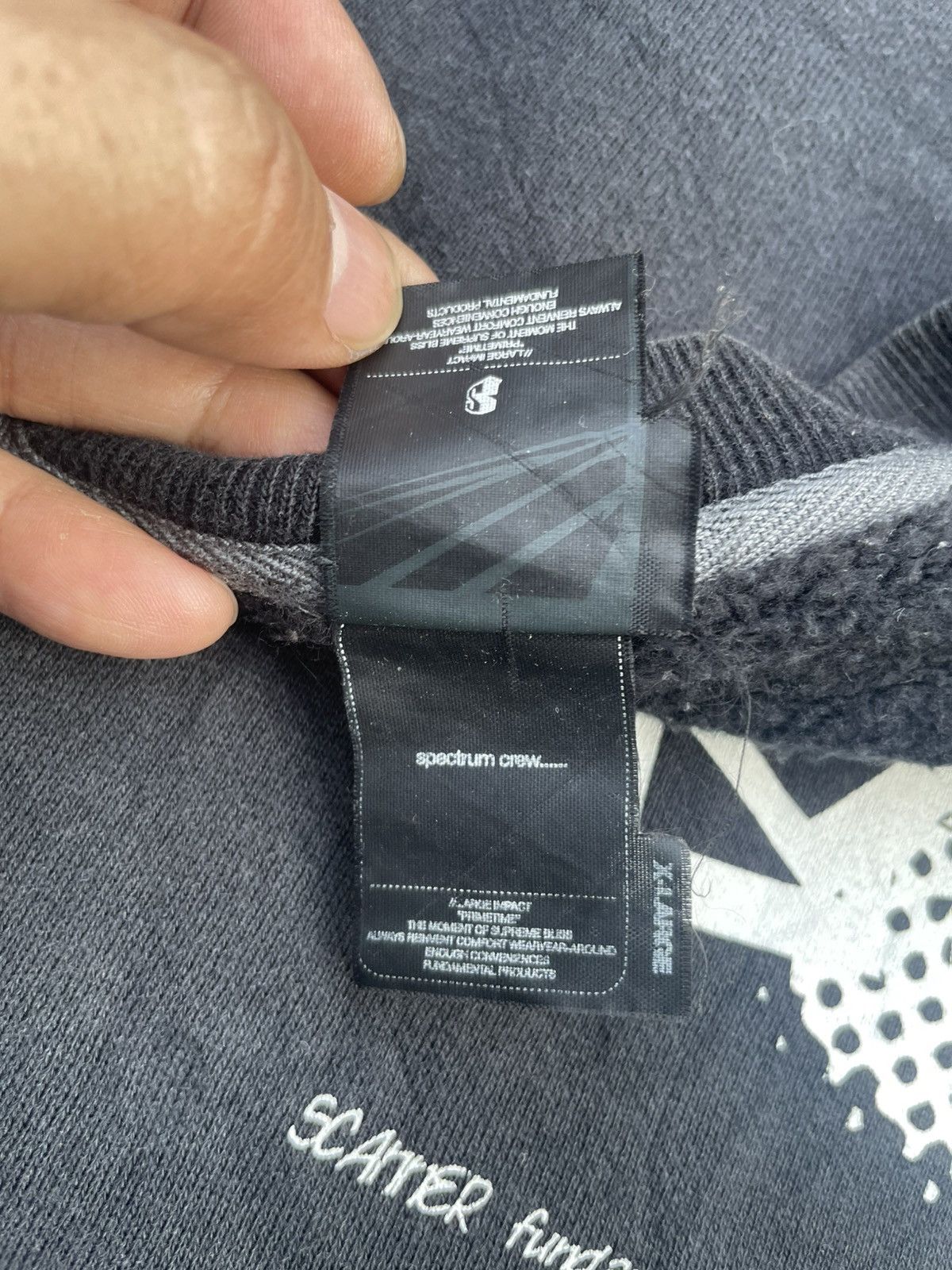 Japanese Brand Scanner Fundementalism Sweatshirt Size US XL / EU 56 / 4 - 14 Thumbnail