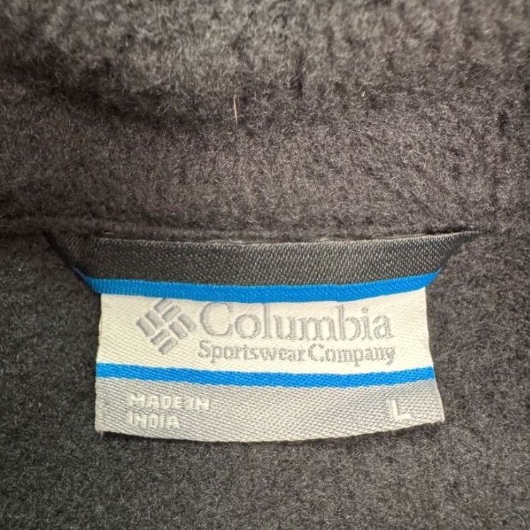 Vintage Columbia Steens Mountain Fleece Vest Mens Large Black Full Zip Outdoor Hiking Vest Size US L / EU 52-54 / 3 - 5 Thumbnail