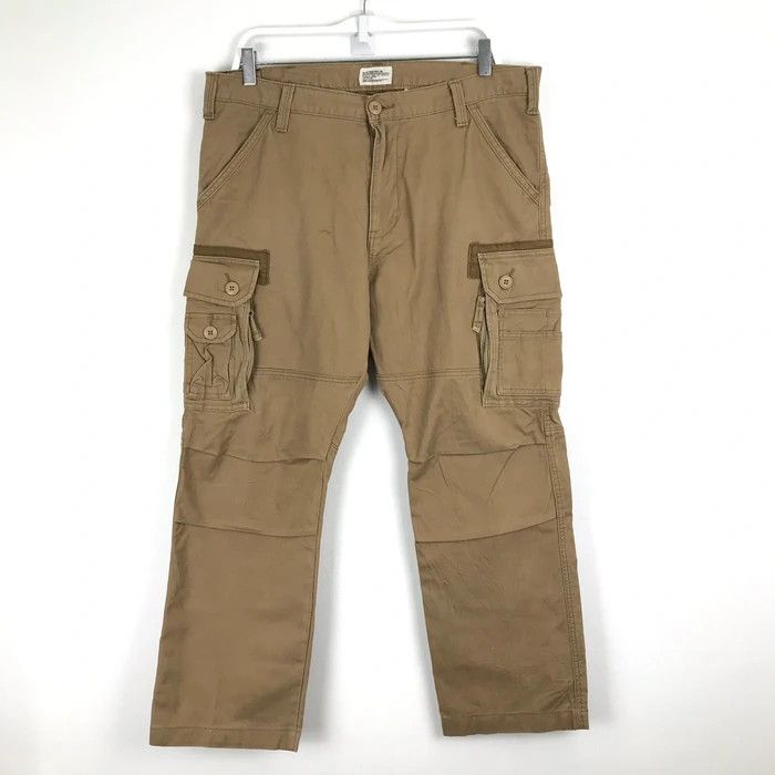 Alpha Industries × Vintage (SY0184) ALPHA INDUSTRIES 6 POCKET CARGO PANTS Size US 37 - 1 Thumbnail
