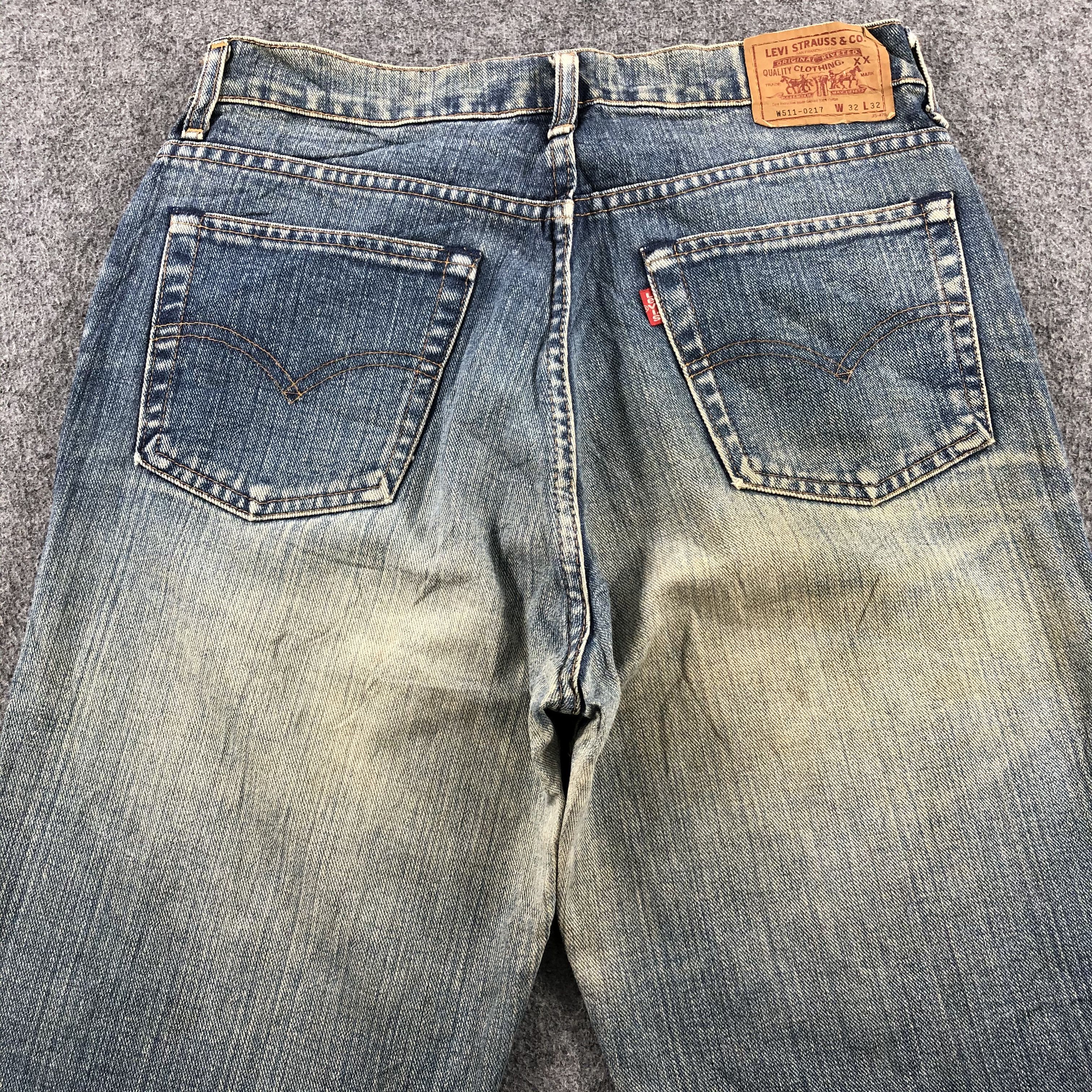 Levi's × Vintage Vintage 90s Blue Wash Levis 511 Jeans-JM1941 Size US 31 - 4 Thumbnail