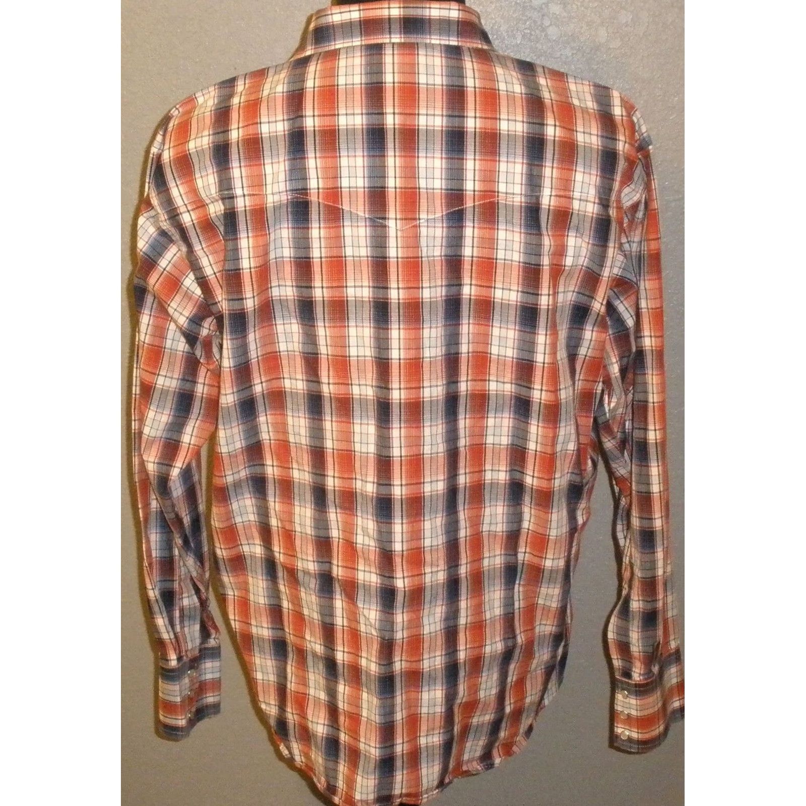 Wrangler VINTAGE Wrangler Plaid Button-Up Shirt? Size US XL / EU 56 / 4 - 3 Thumbnail