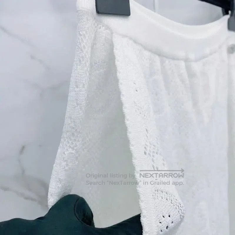 Chanel Chanel White Cotton Casual Pants . Size 30" / US 8 / IT 44 - 7 Thumbnail