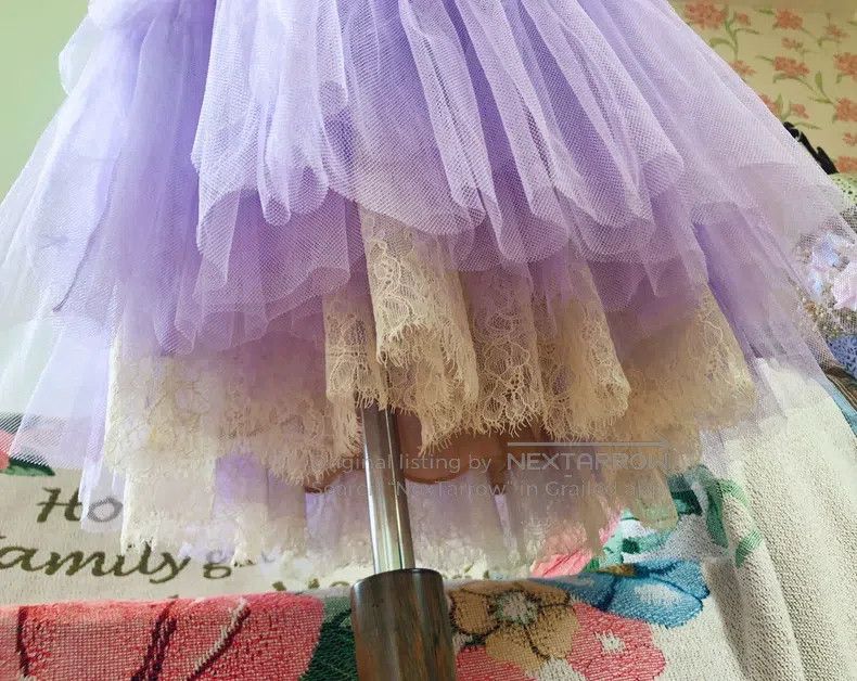 Valentino Valentino Lavender lace princess dress Size M / US 6-8 / IT 42-44 - 5 Thumbnail