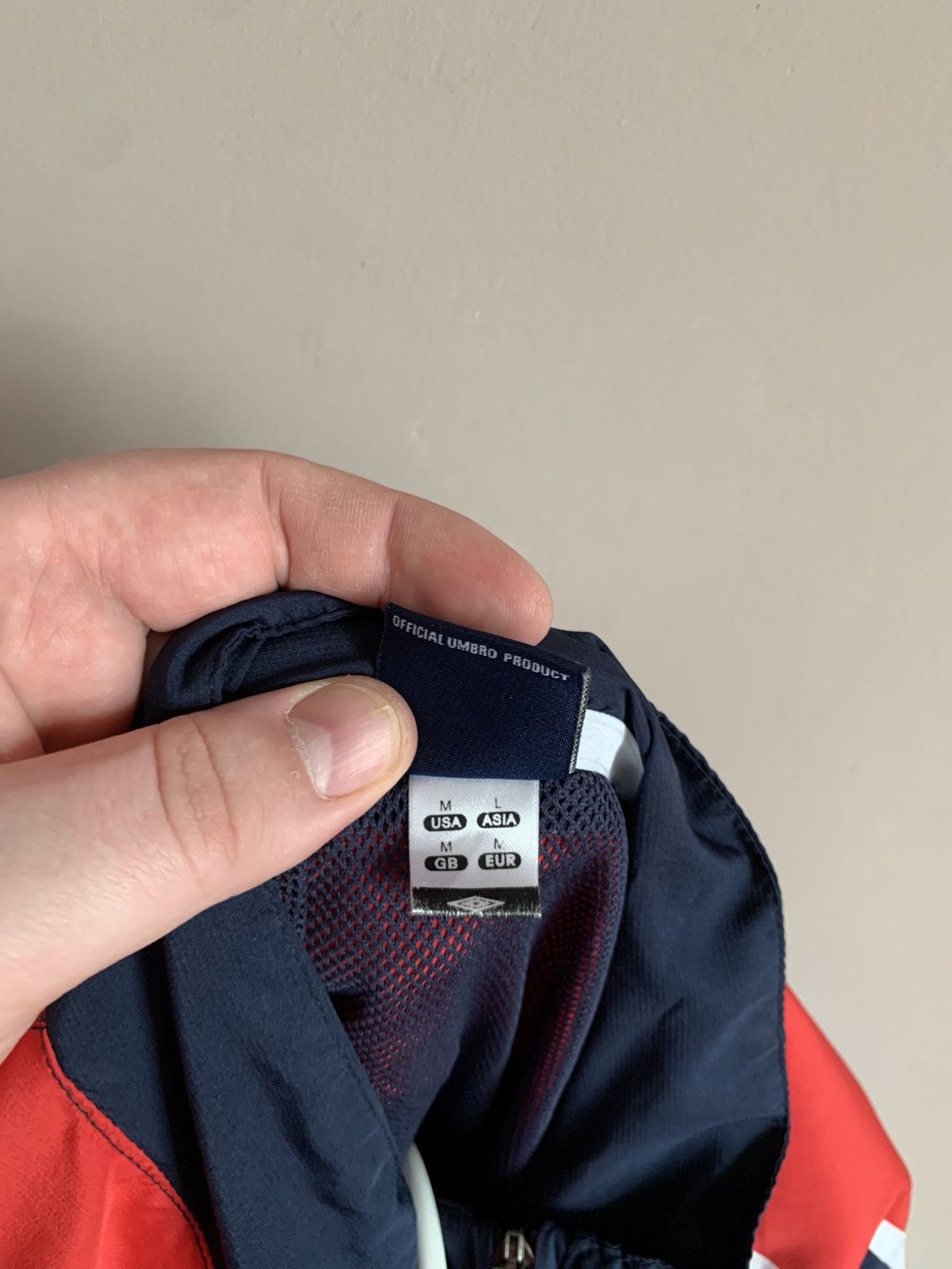 Umbro Vintage Rangers Glasgow Umbro jacket soccer football Size US M / EU 48-50 / 2 - 9 Thumbnail