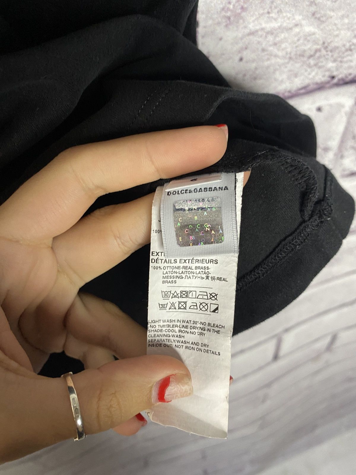 Dolce & Gabbana Womens Vintage Luxury Dolce&Gabbana crop tops big logo Size XS / US 0-2 / IT 36-38 - 5 Thumbnail