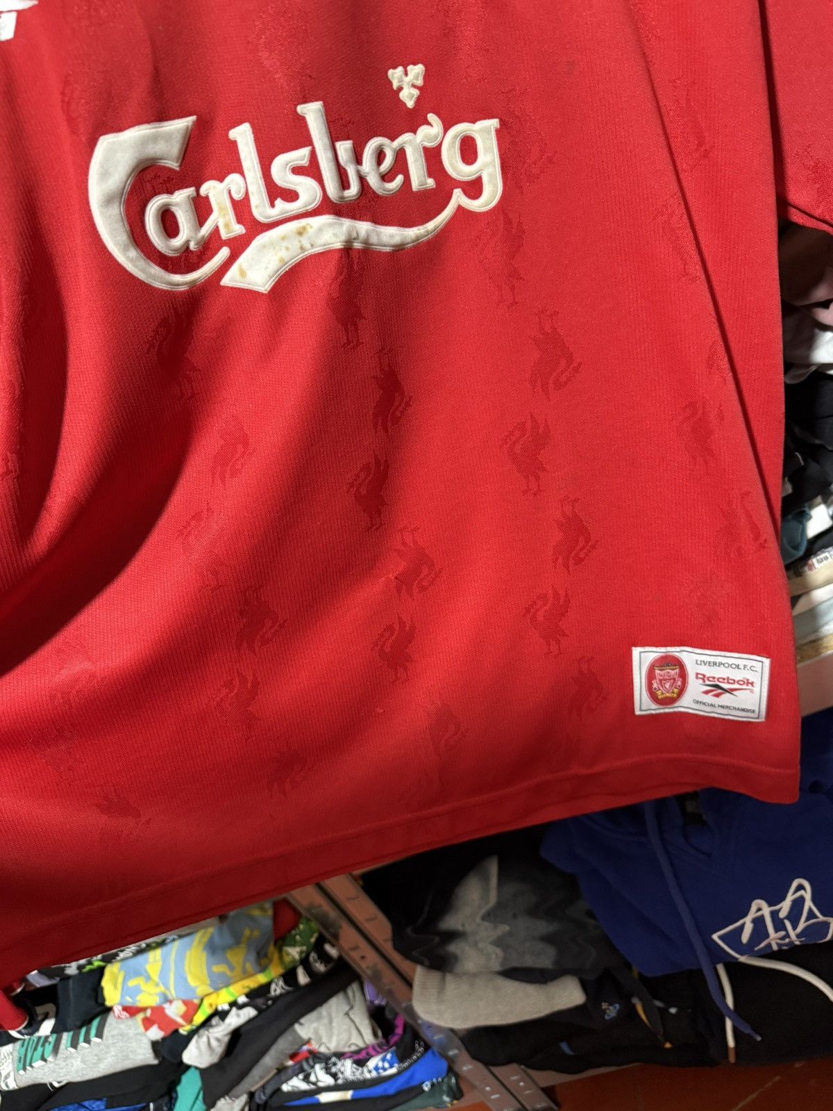 Reebok Reebok Liverpool 1996-1998 Home Soccer Jersey Size 42-44 Size US XXL / EU 58 / 5 - 8 Thumbnail