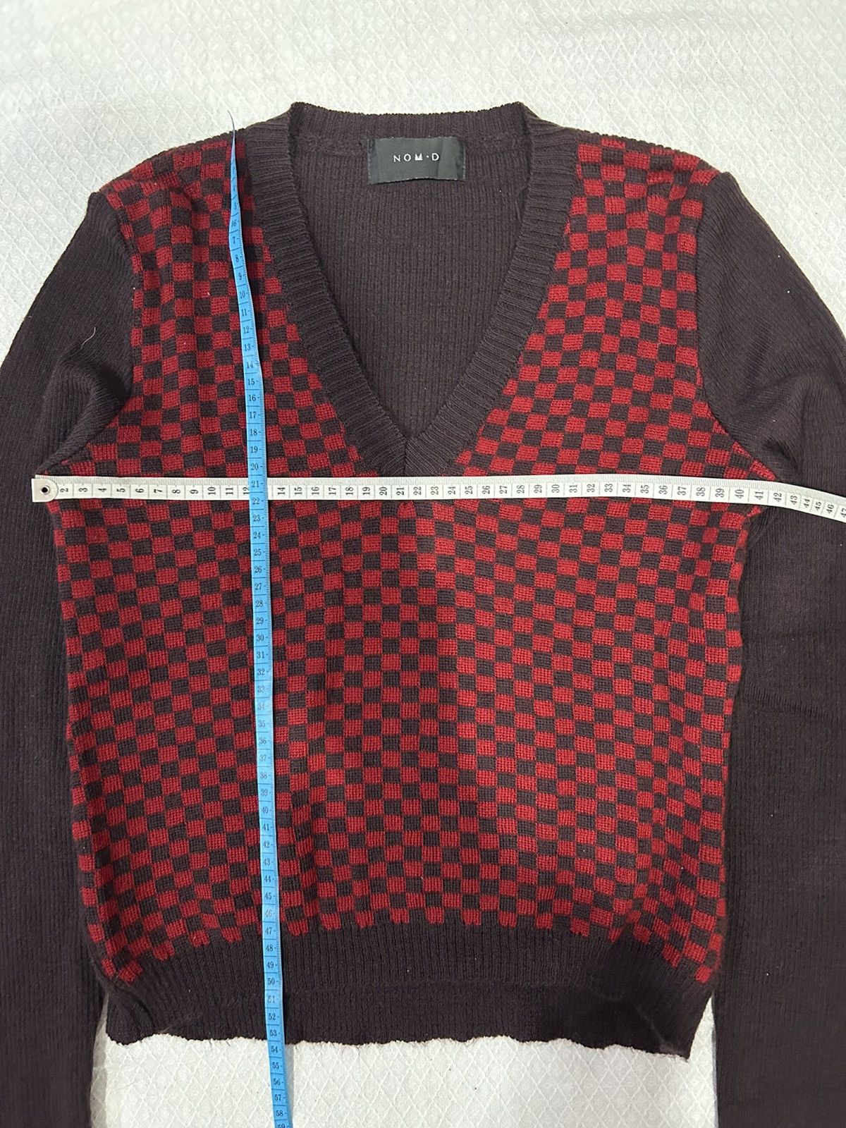 Other NOM.D Plaid Knitted IsseyMiyake Long Sleeve Size US M / EU 48-50 / 2 - 7 Thumbnail
