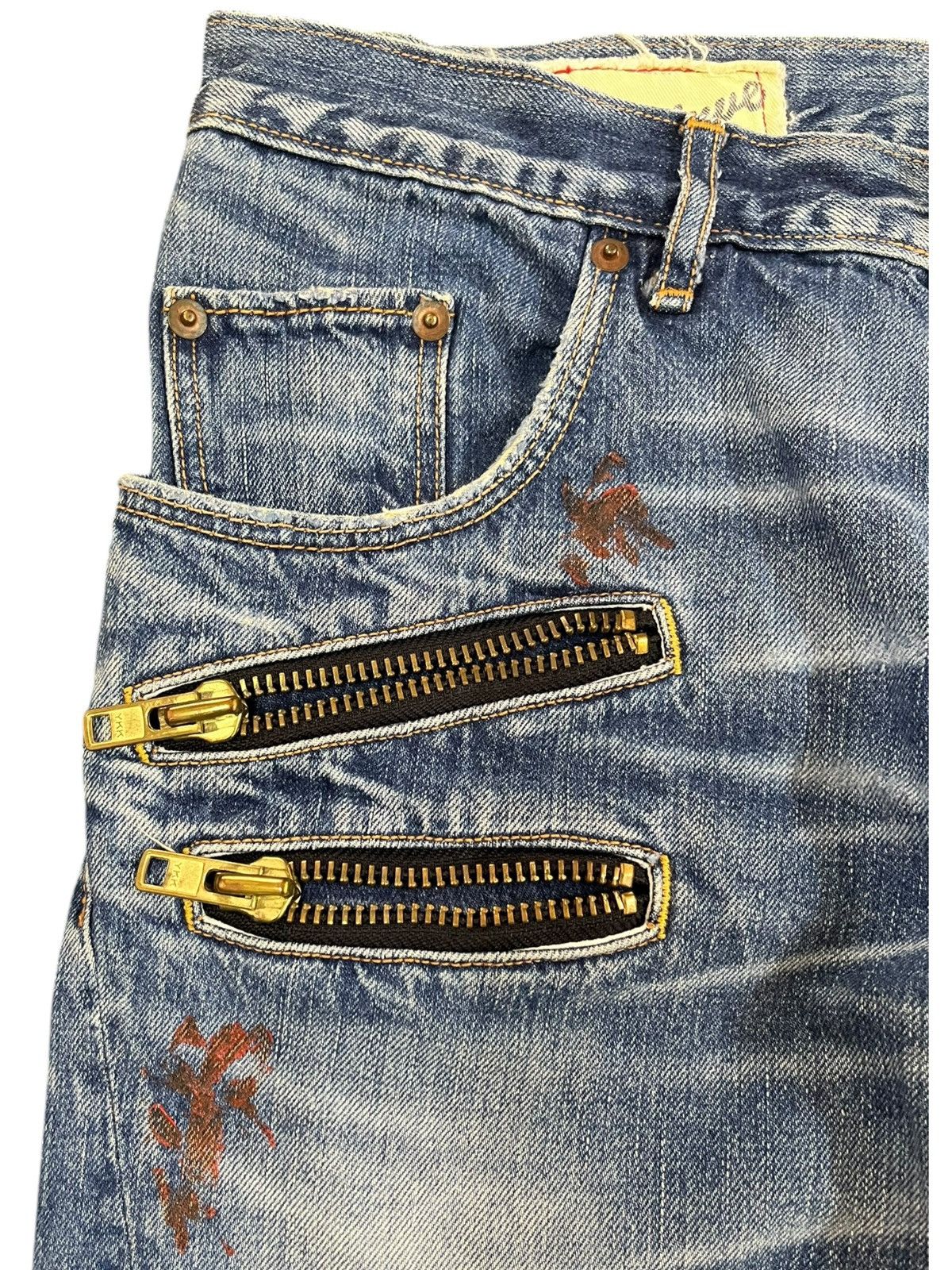Japanese Brand × Seditionaries Vintage Rna Avant Garde Punk Distressed Denim Size US 31 - 3 Thumbnail