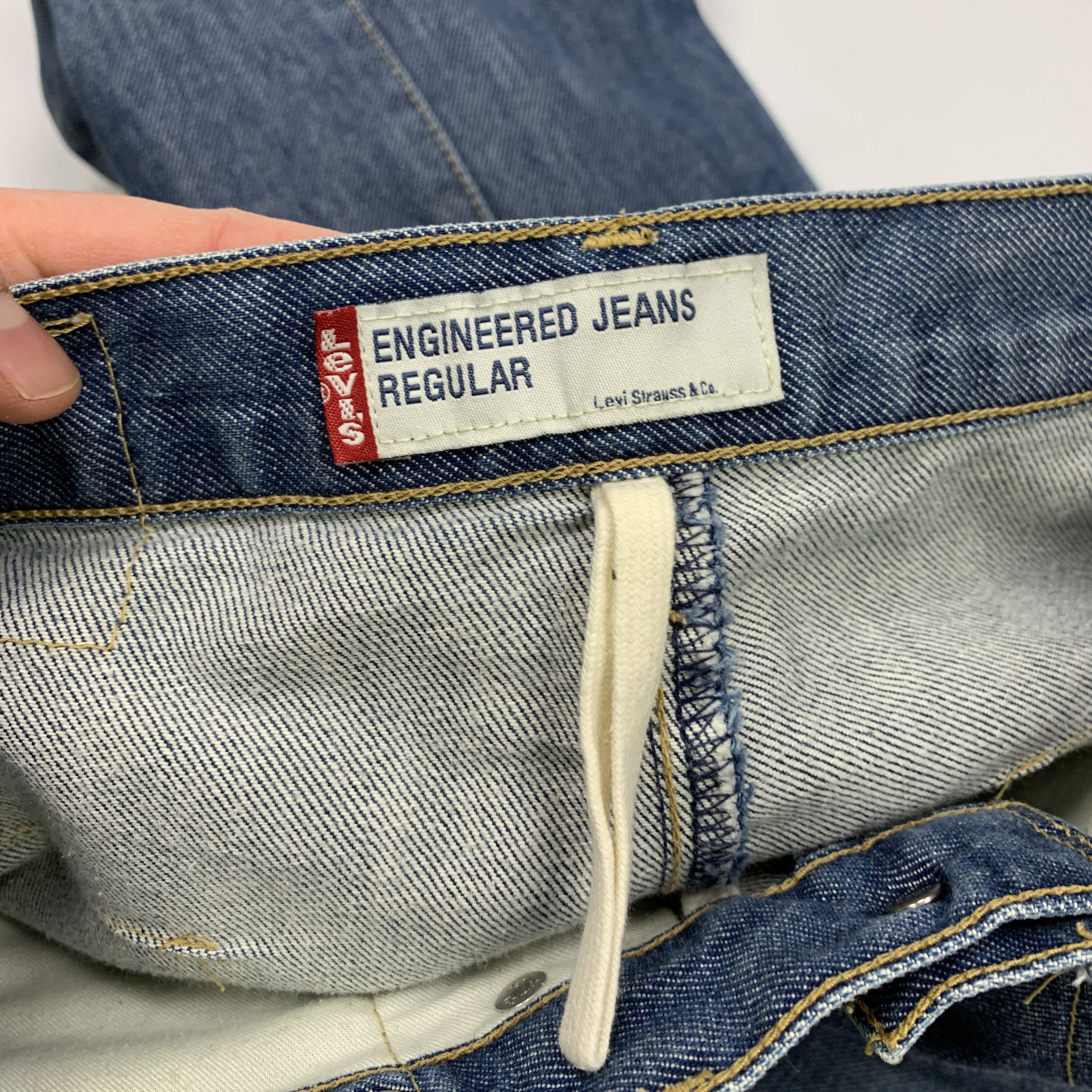 Levi's Engineered 00s Regular Denim Jeans Size US 29 - 6 Thumbnail
