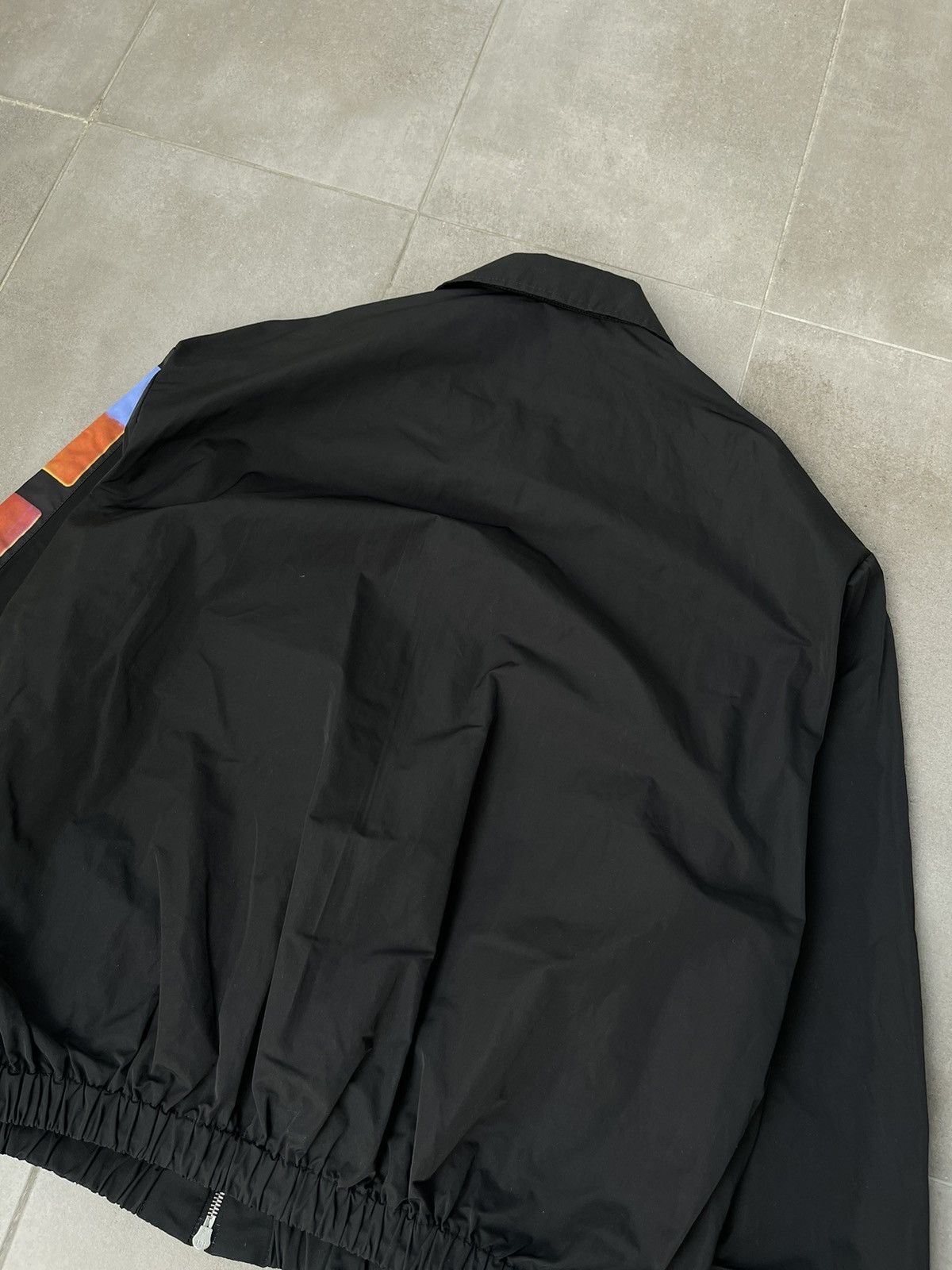 Dries Van Noten !DS! SS21 Dries Van Noten X Len Lye Oversized Black Bomber Size US M / EU 48-50 / 2 - 13 Thumbnail