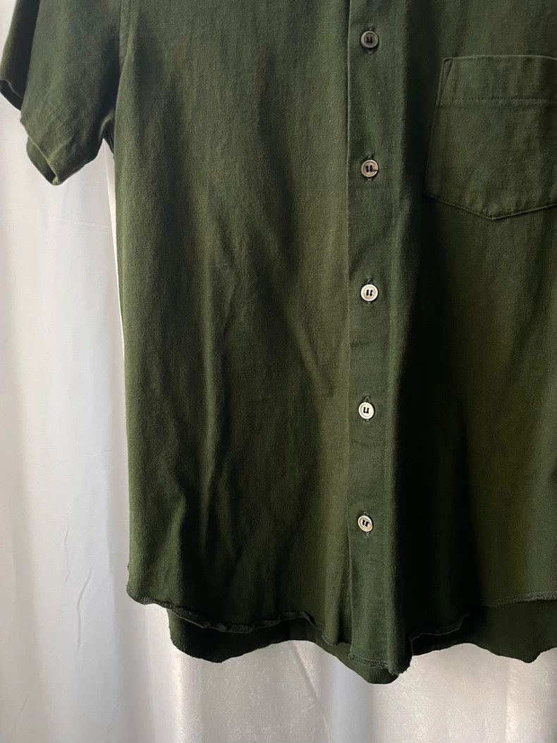 Comme des Garcons comme des garçons Dark green short sleeve shirt Size ONE SIZE - 3 Thumbnail