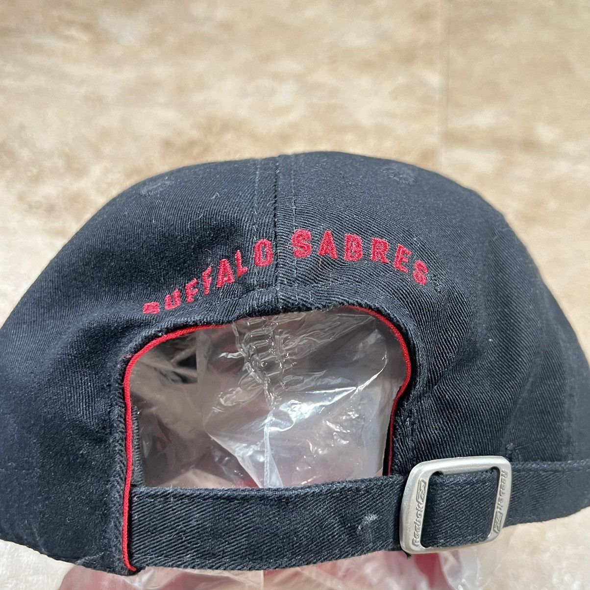 Reebok × Vintage Vintage Reebok Buffalo Sabres Goathead NHL Baseball Cap Size ONE SIZE - 3 Thumbnail