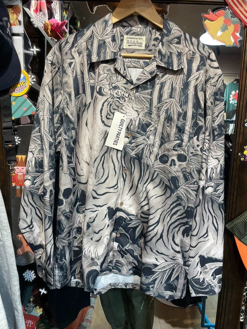 Wacko Maria Wacko Maria 23FW Bamboo Forest Tiger TIMLEHI Tiger Print H Size US XL / EU 56 / 4 - 1 Thumbnail