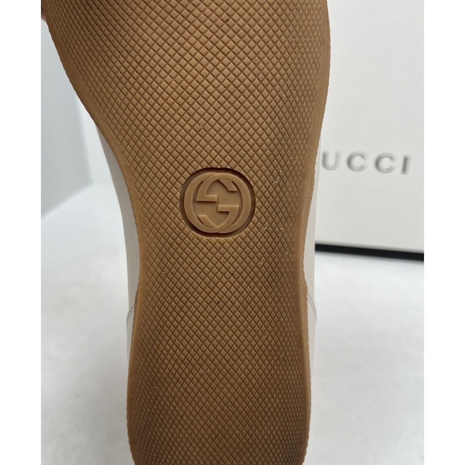 Gucci Size 7G/7.5US - Gucci Rainbow Collar Leather High-Top Size US 7.5 / EU 40-41 - 8 Thumbnail