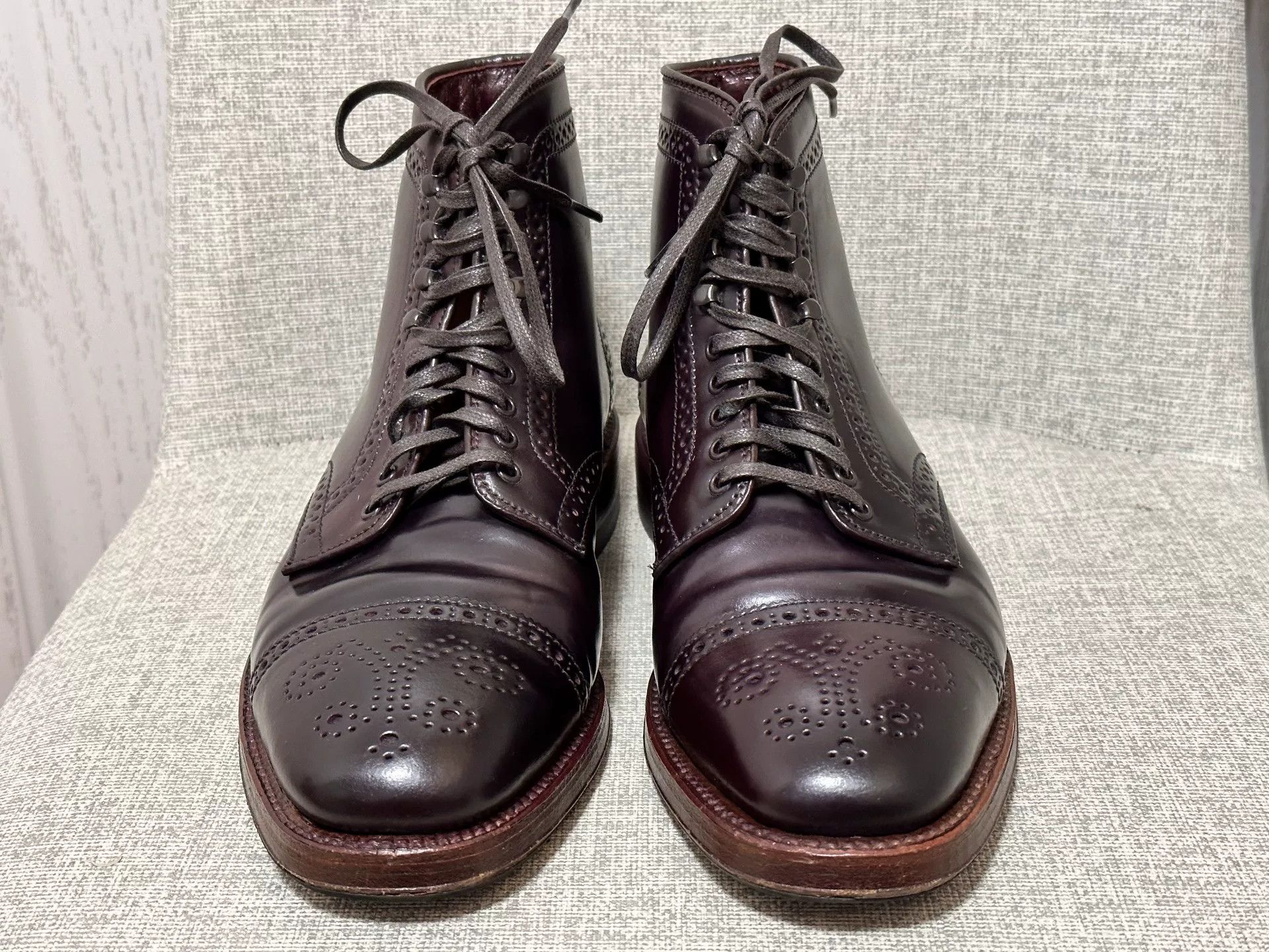 Alden Alden Venice Boot Shell Cordovan Size US 7.5 / EU 40-41 - 1 Thumbnail