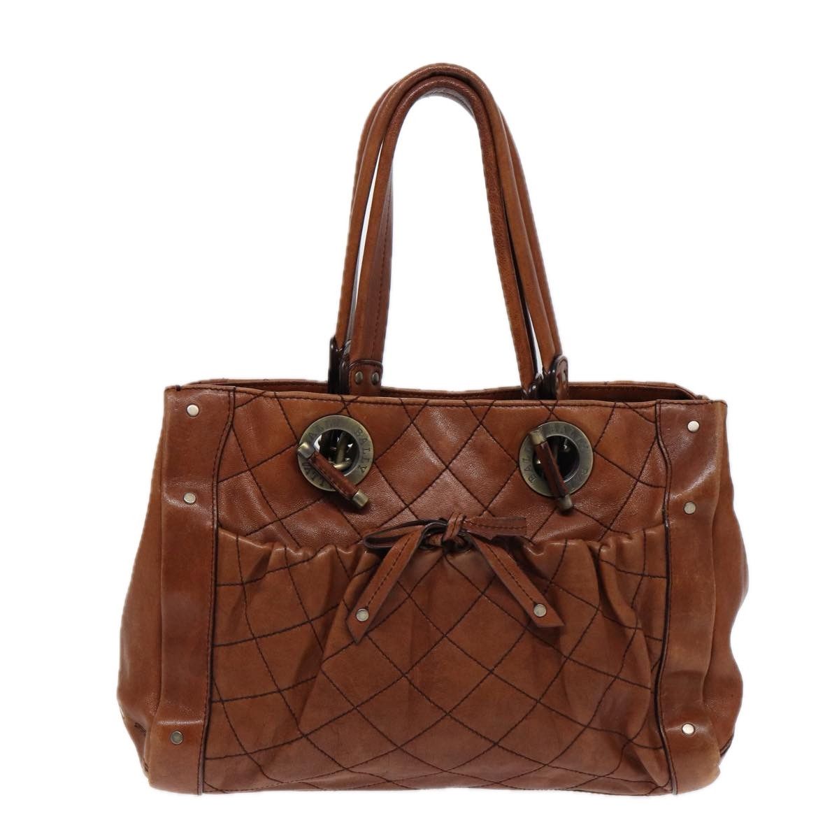 Bally Brown Leather Handbag (Pre-Owned) Size ONE SIZE - 1 Thumbnail