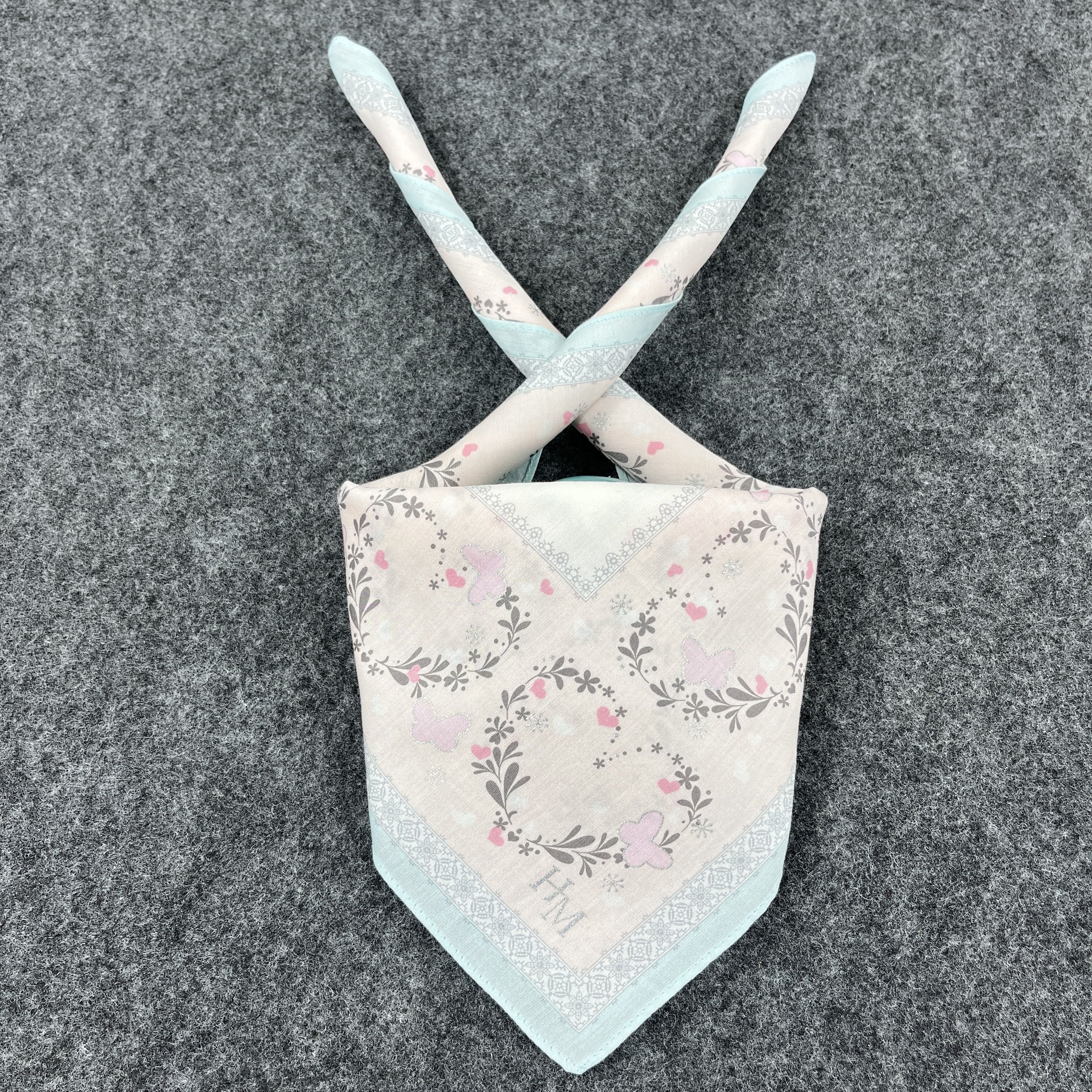 Japanese Brand Vintage Hanae Mori Bandana / Handkerchief / Neckerchief B298 Size ONE SIZE - 1 Thumbnail