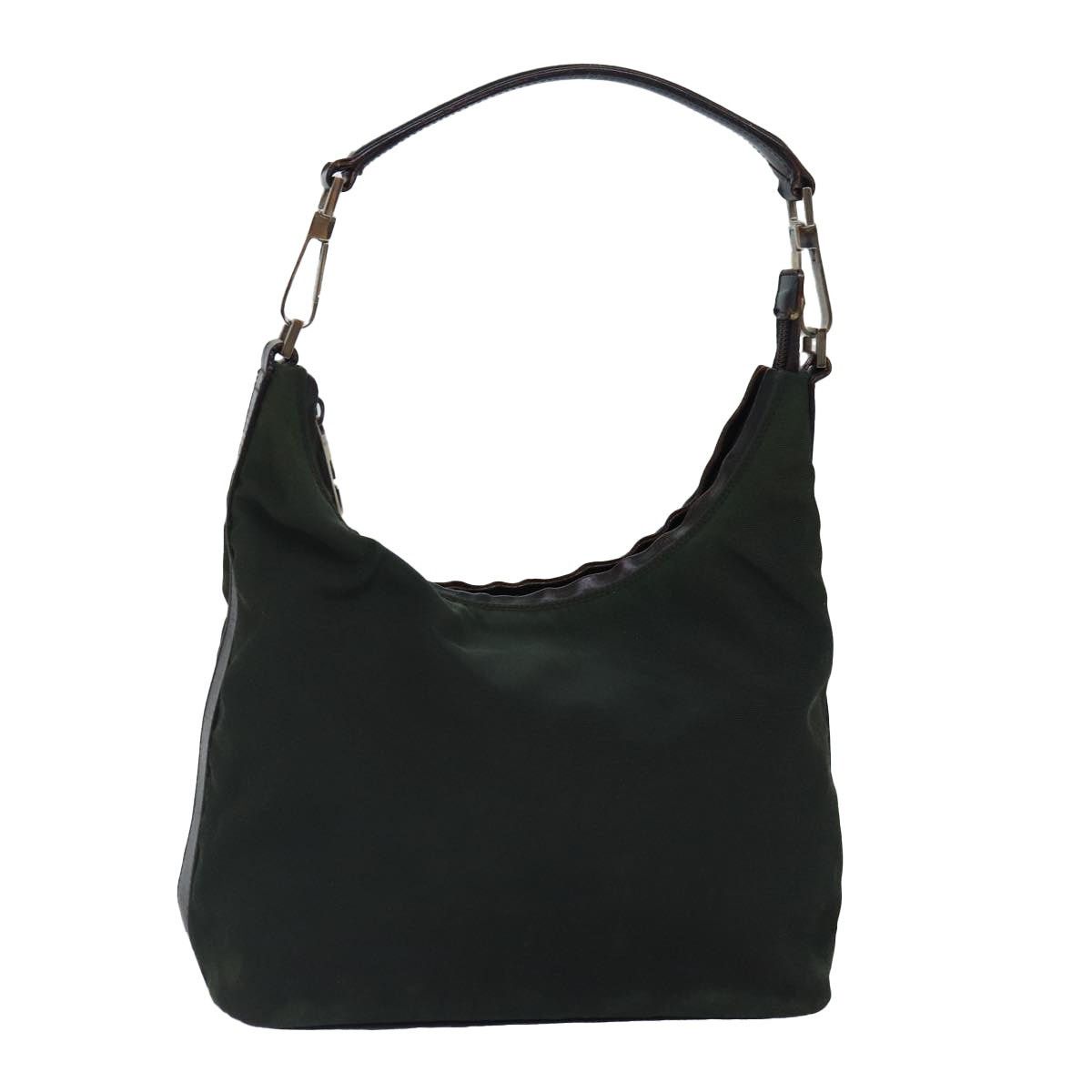 Gucci Shoulder Bag Nylon Khaki 000 000 in Green, Women's