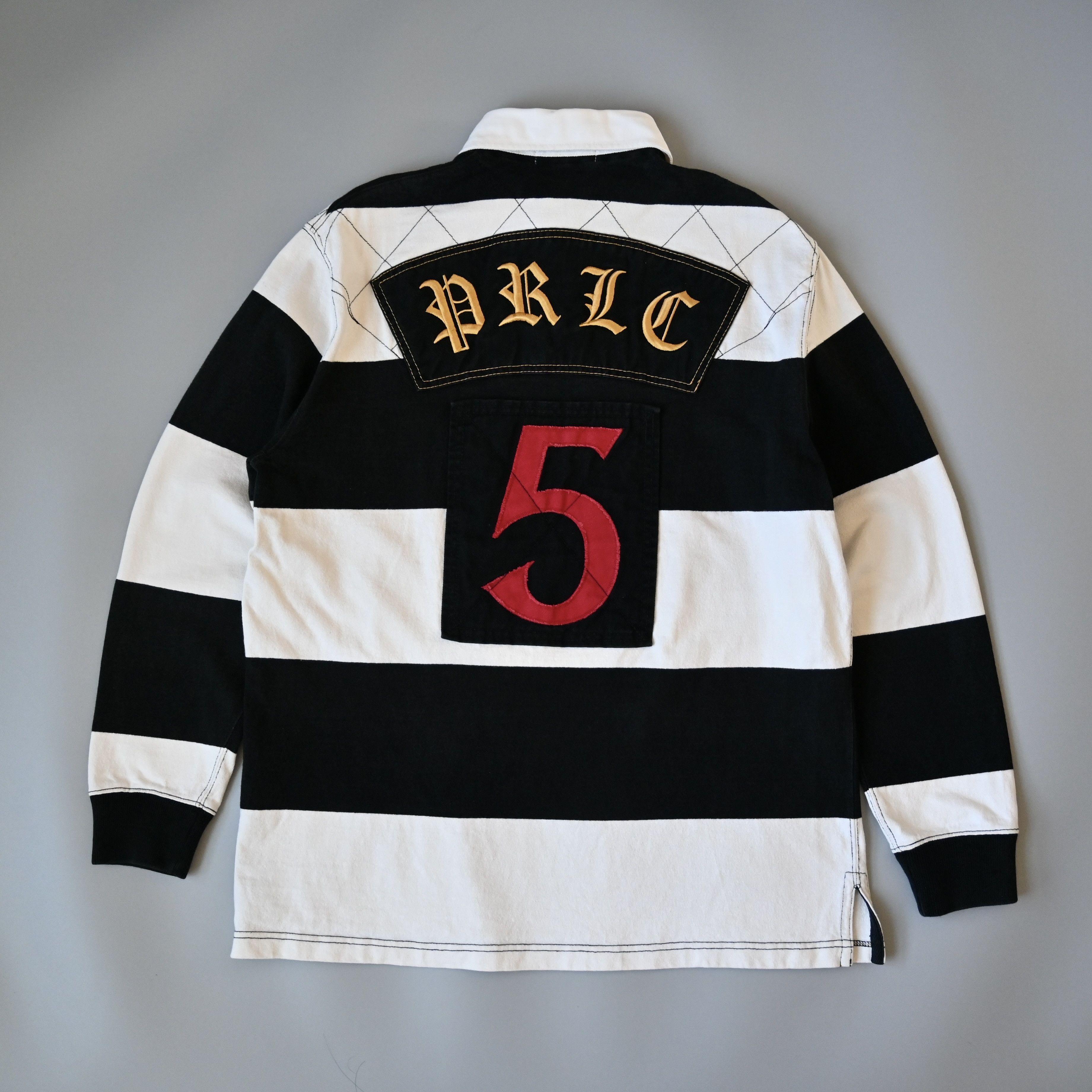 Polo Ralph Lauren 2010s Ralph Lauren PRLC #5 quilted rugby shirt, M Size US M / EU 48-50 / 2 - 1 Thumbnail