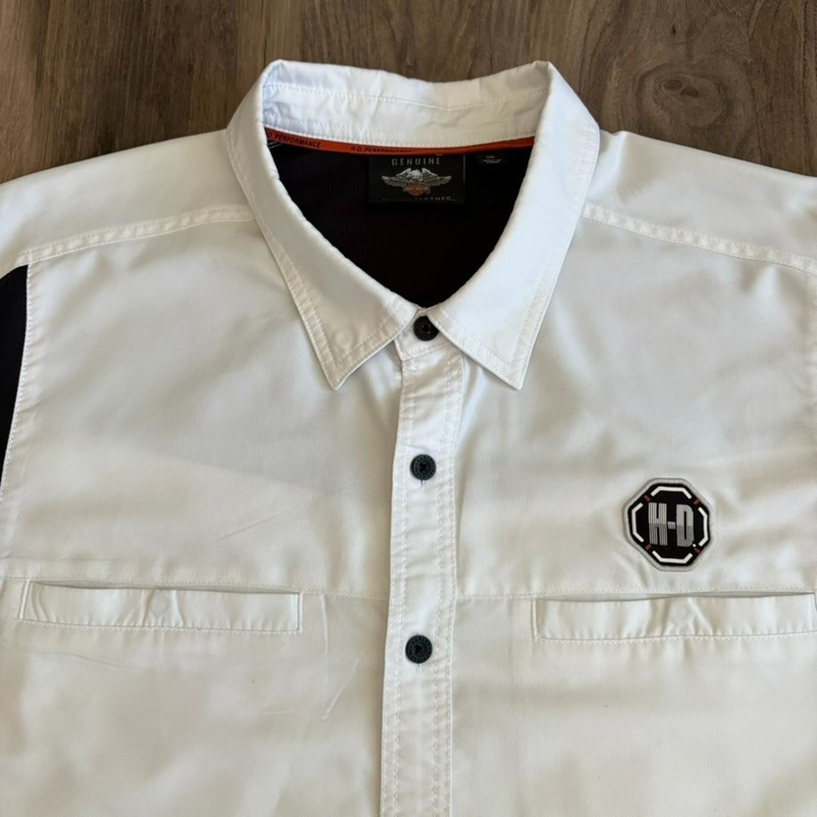 Harley Davidson Harley Davidson Button Up Shirt Men's Size 3XL Size US XXL / EU 58 / 5 - 3 Thumbnail