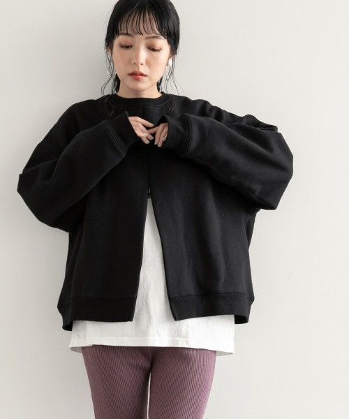 Japanese Brand × LOWRYS FARM Lowrys Farm Y2K Baggy Full Zip Sweatshirt Rick Owens Style Size M / US 6-8 / IT 42-44 - 8 Thumbnail