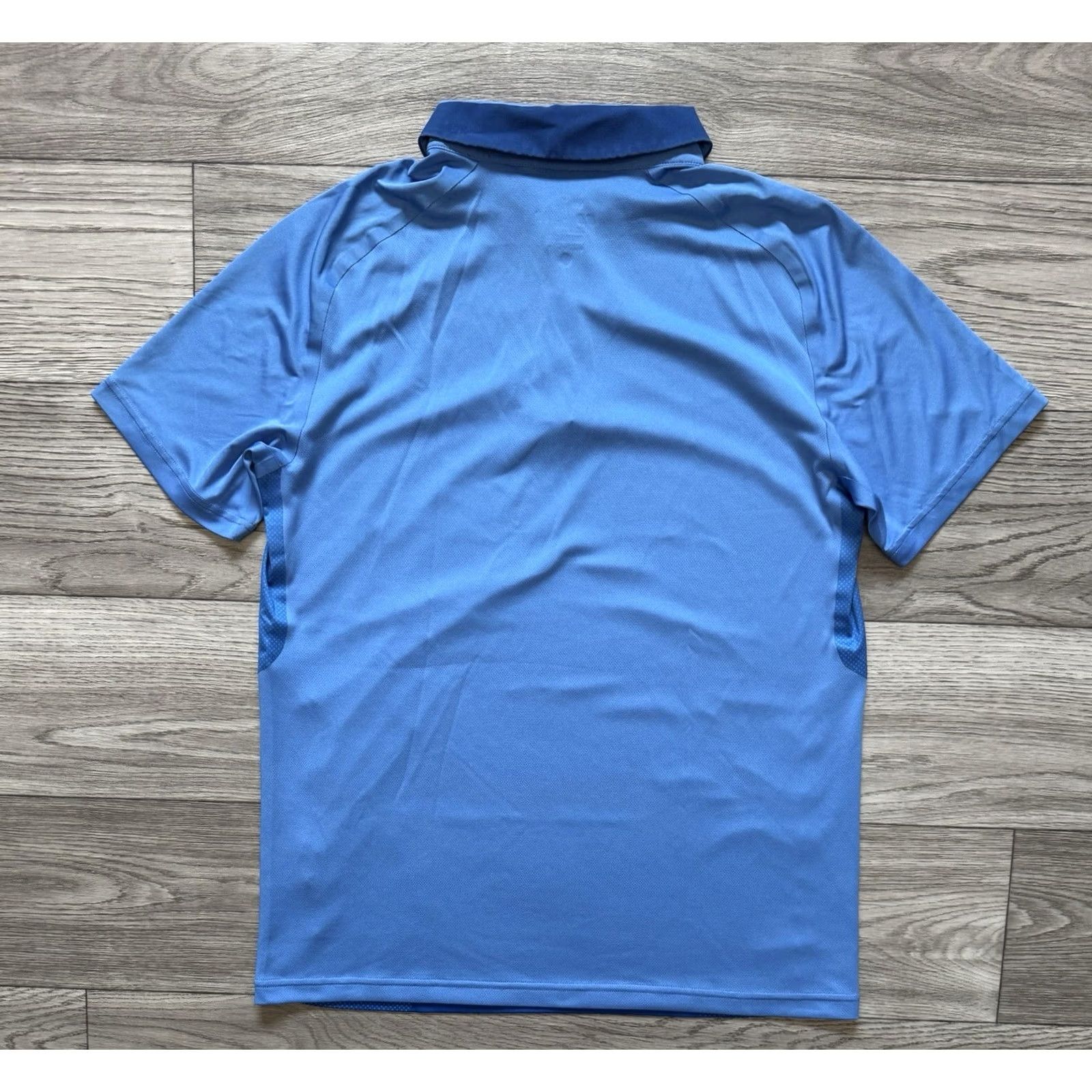 Nike Nike Roger Federer RF 2013 US Open Tennis Polo Court Shirt Mens Size M Blue Size US M / EU 48-50 / 2 - 2 Thumbnail