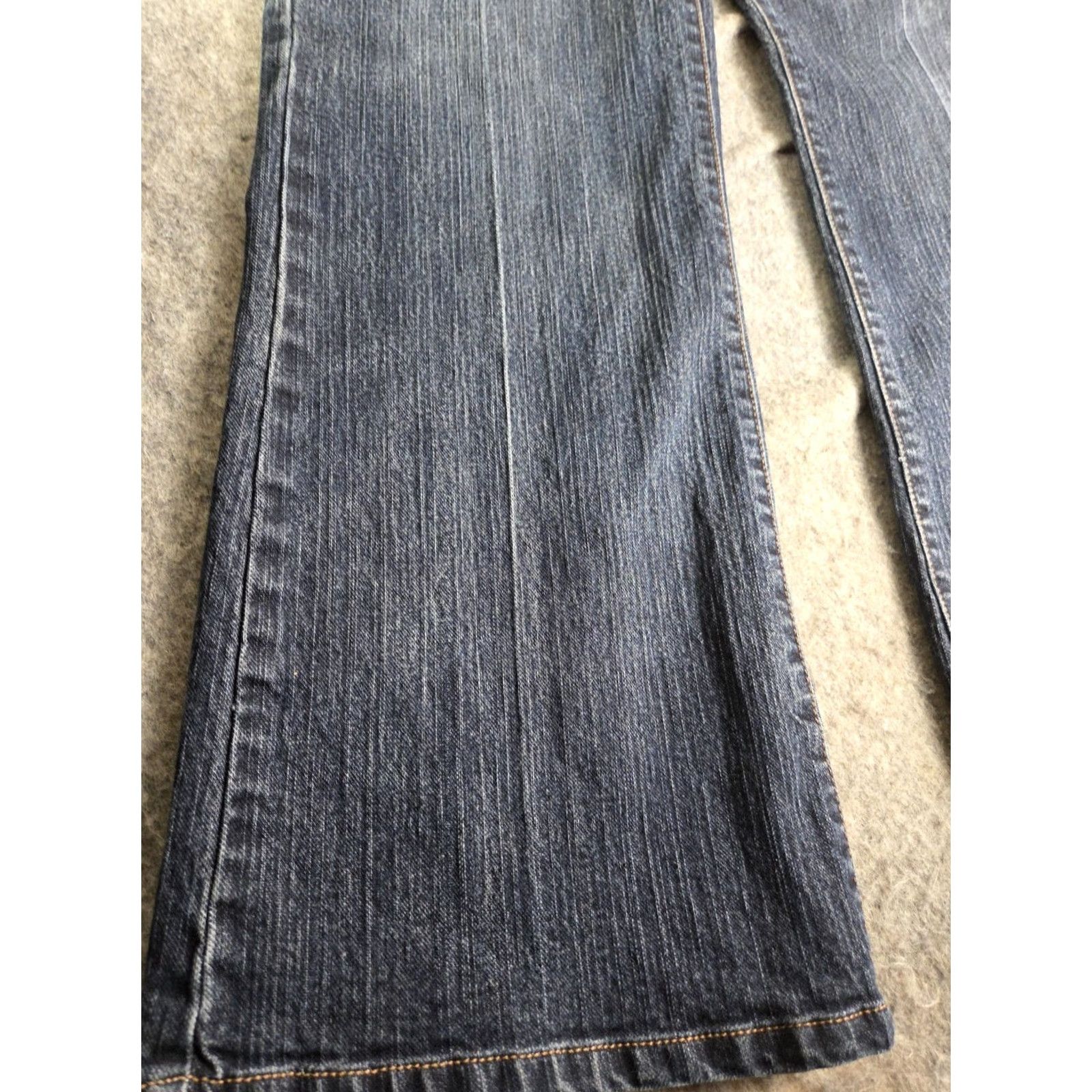 Vintage Jeanstar Jeans Women's Elle Flare Stretch High Rise Denim Jeans 16 Blue Regular Belt Loops 5-Pocket Style Flared Vintage: No, 21st Century? Size 38" / US 16 / IT 52 - 2 Thumbnail