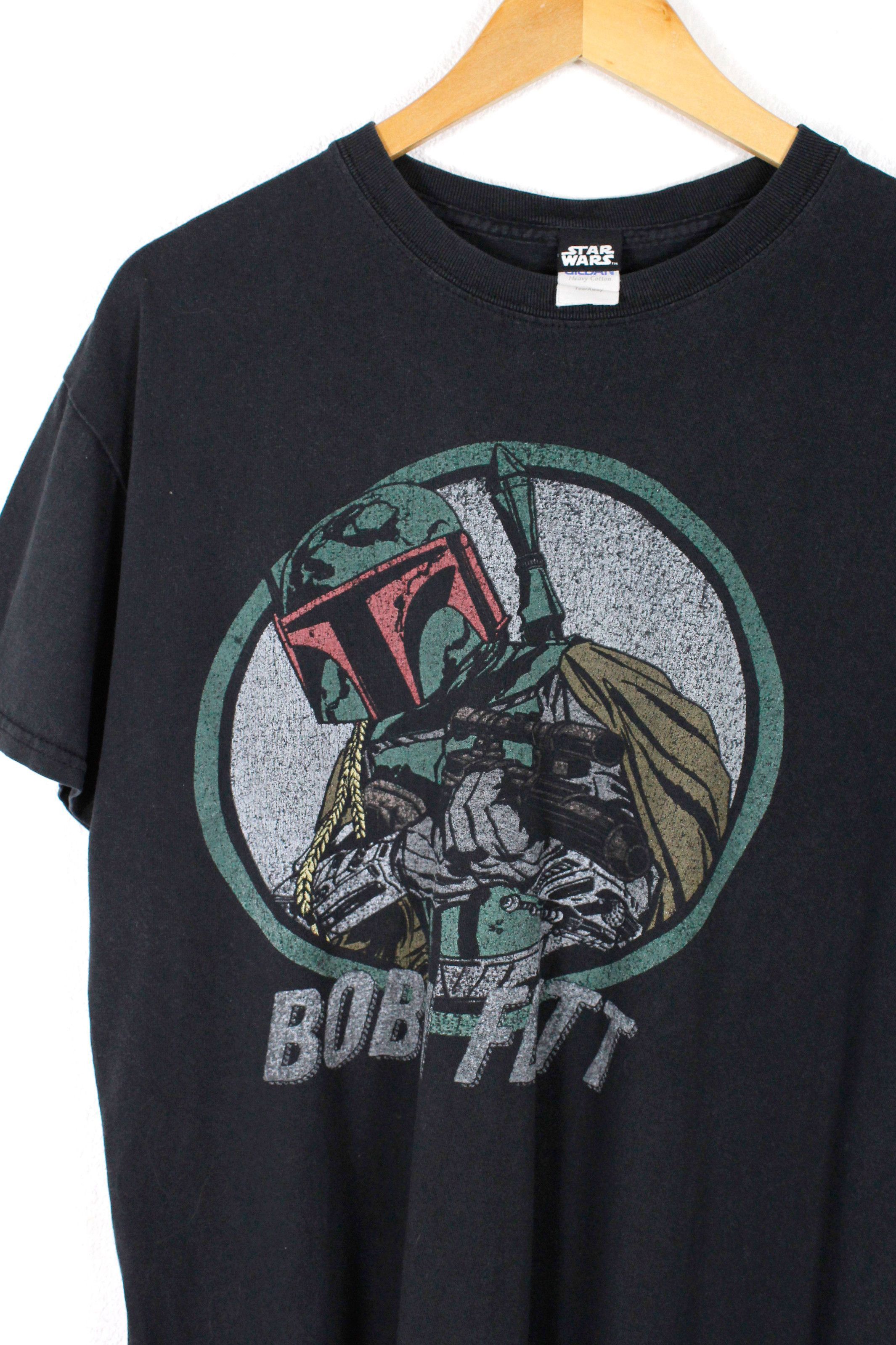 Star Wars × Vintage Vintage Star Wars Boba Fett Tee Graphic T-shirt Y2K Size US L / EU 52-54 / 3 - 3 Thumbnail