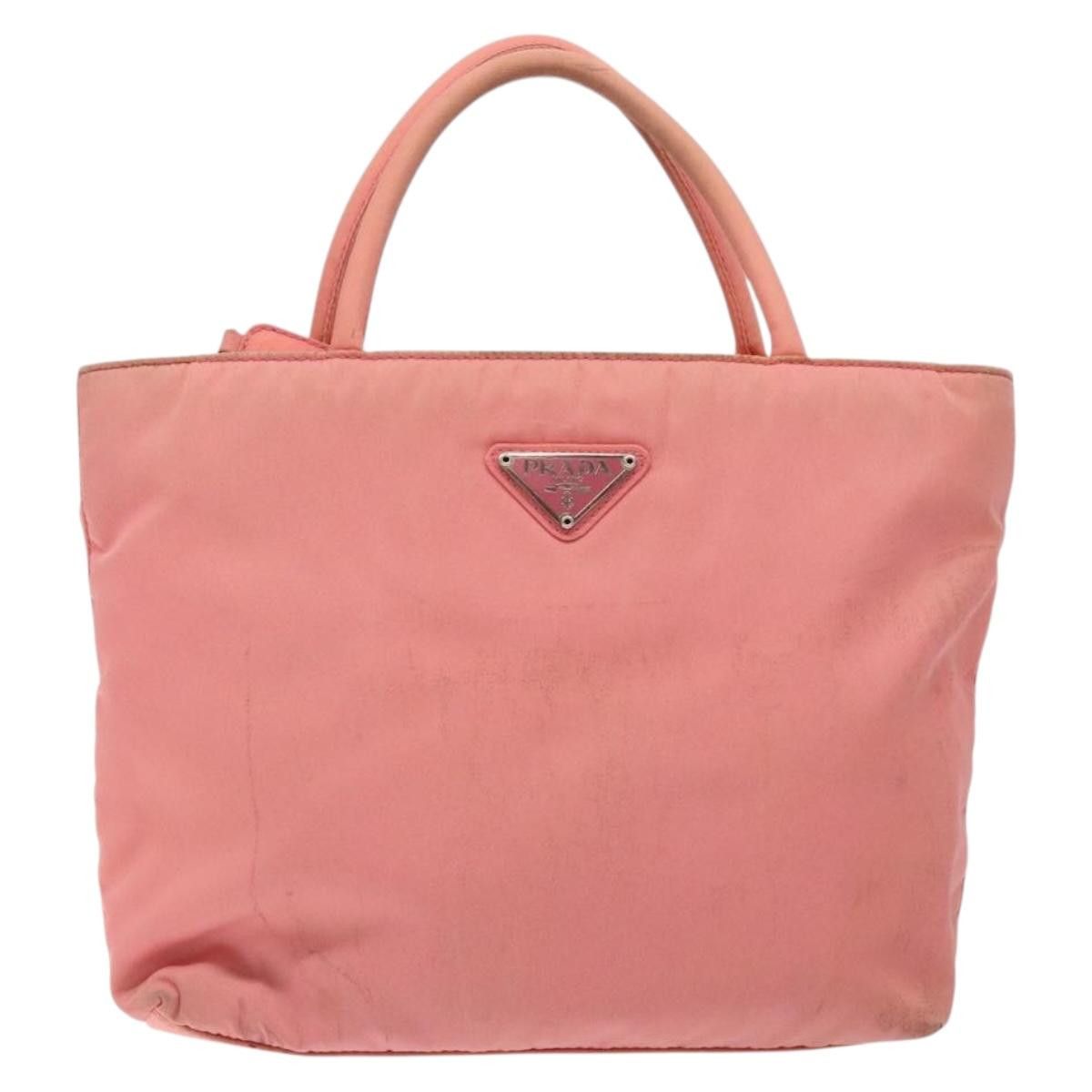Prada PRADA Hand Bag Nylon Pink Size ONE SIZE - 2 Thumbnail