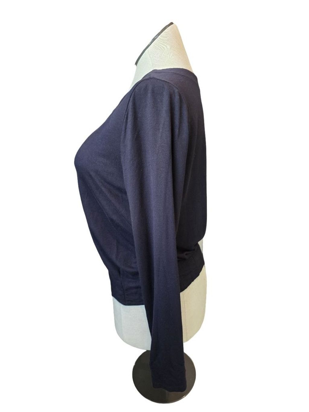 Other Women's Cabi Long Sleeve Black Sweater Size Large Size L / US 10 / IT 46 - 2 Thumbnail