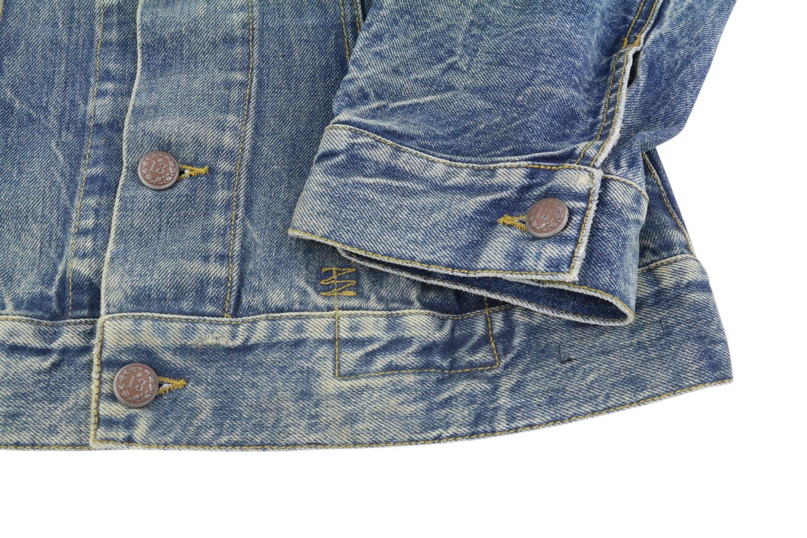 R13 RAGLAN TRUCKER M Kelly Loose Fit Button-Up Denim 86166 Size M / US 6-8 / IT 42-44 - 5 Thumbnail