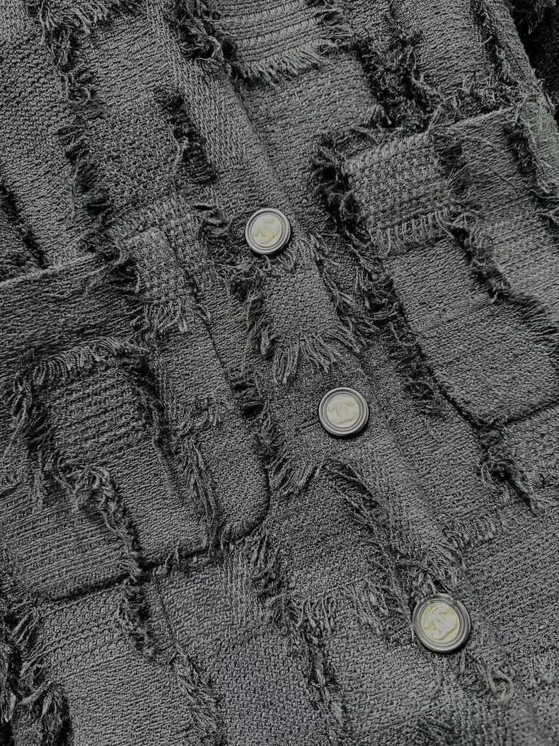 Chanel Chanel Black tassel coat Size XXS / US 00 / IT 34 - 6 Thumbnail