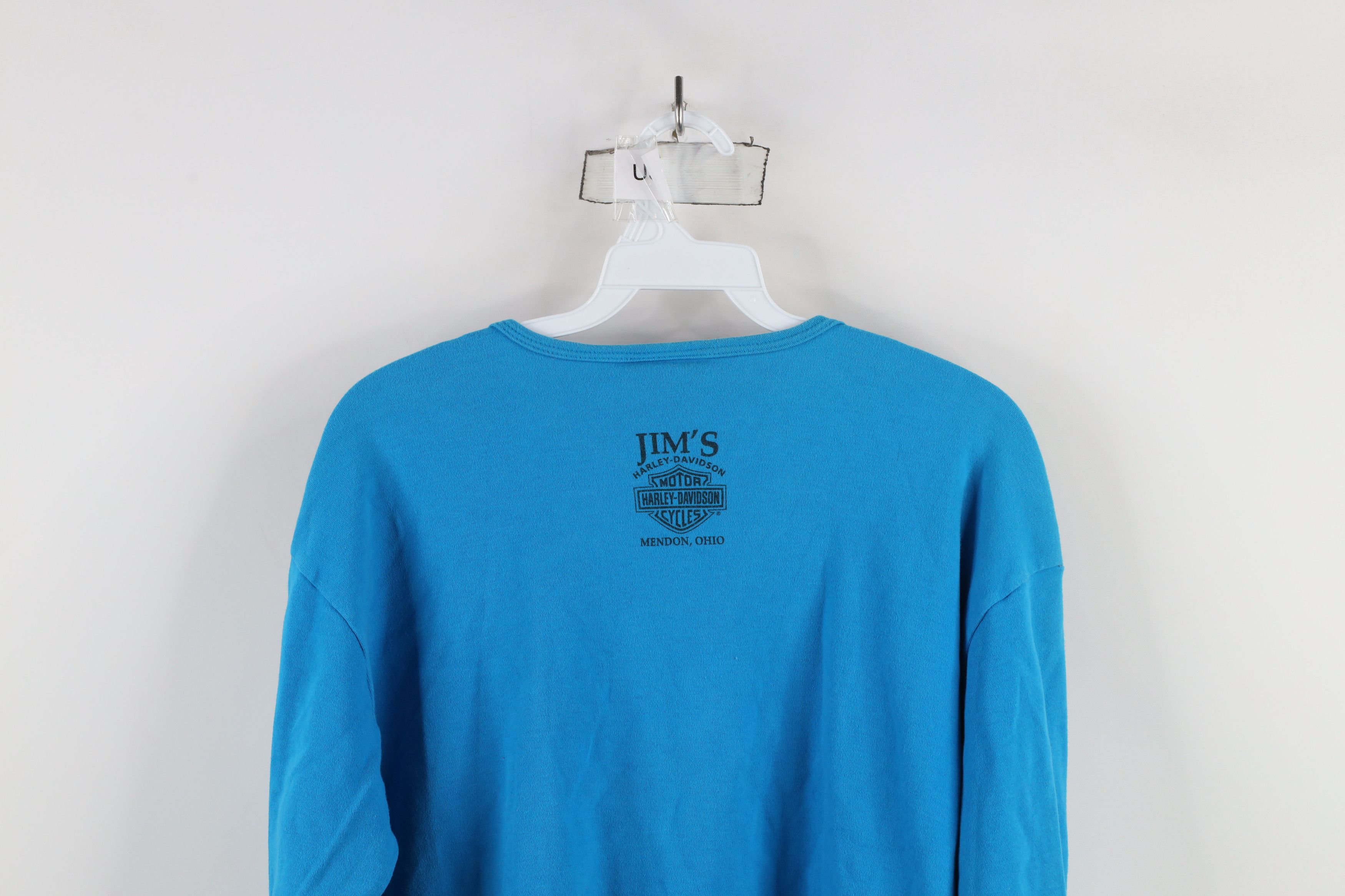 Harley Davidson × Vintage Vintage Y2K 2002 Harley Davidson Long Sleeve T-Shirt USA Size XL / US 12-14 / IT 48-50 - 13 Thumbnail