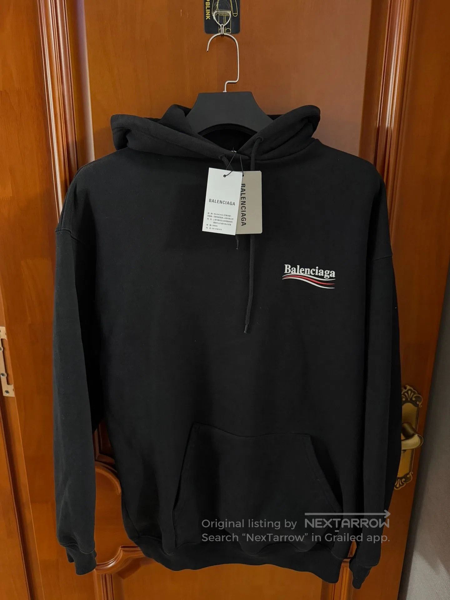 Balenciaga Balenciaga Black Cola Print Hoodie. Size US XS / EU 42 / 0 - 1 Thumbnail