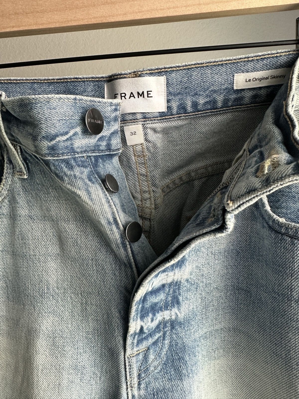 Frame Frame Skinny Jeans Blue Size US 32 / EU 48 - 5 Thumbnail