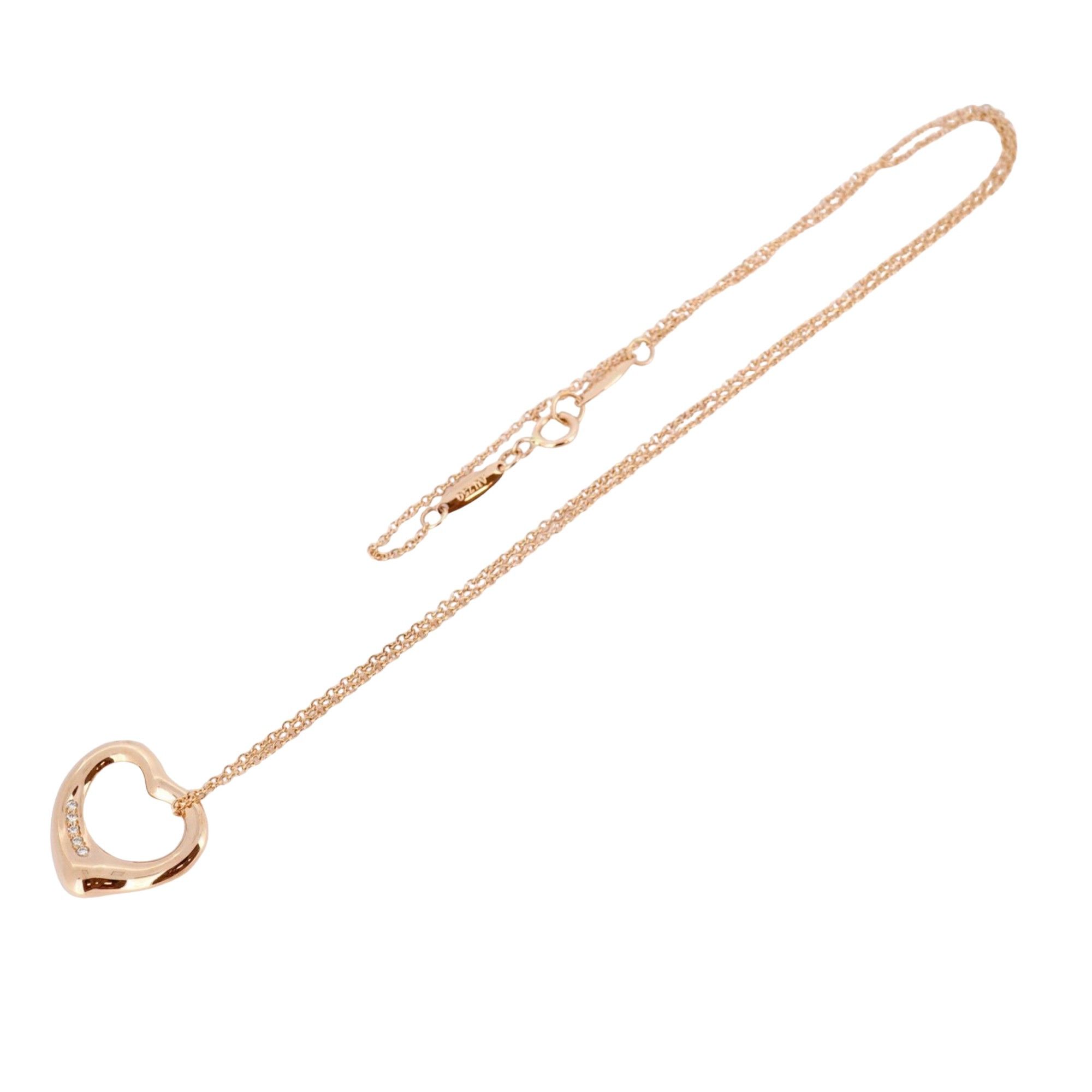 Tiffany & Co. Tiffany & Co Open Heart necklace Size ONE SIZE - 1 Thumbnail