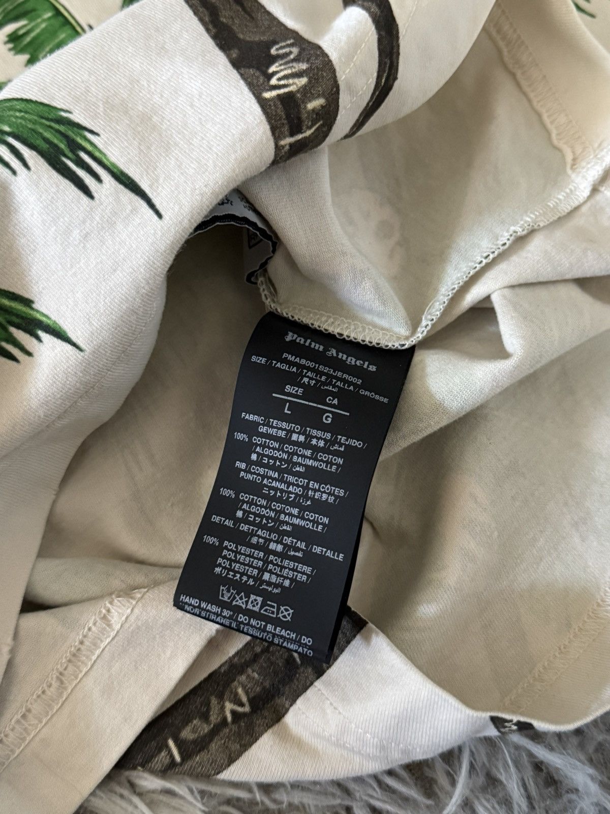Palm Angels palm tree sweatshirt Size US L / EU 52-54 / 3 - 6 Thumbnail