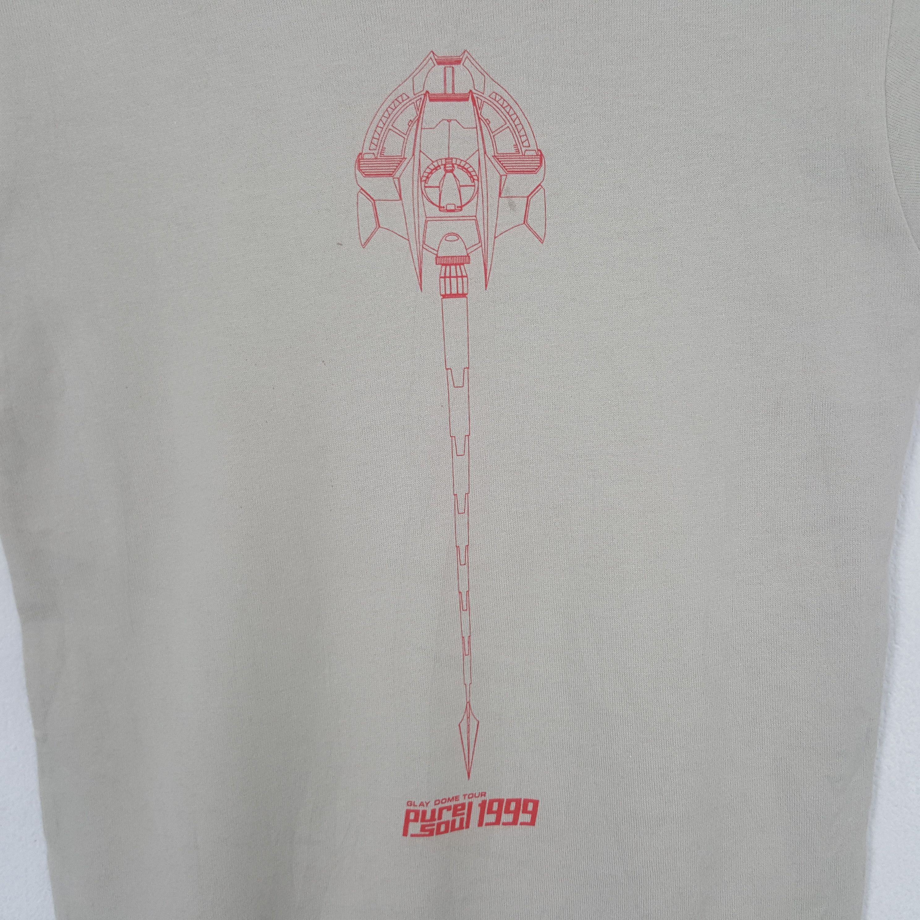 Band Tees Vintage Glay Dome Tour Purel Soul 1999 Japan Tshirt RR27 Size US XS / EU 42 / 0 - 4 Thumbnail