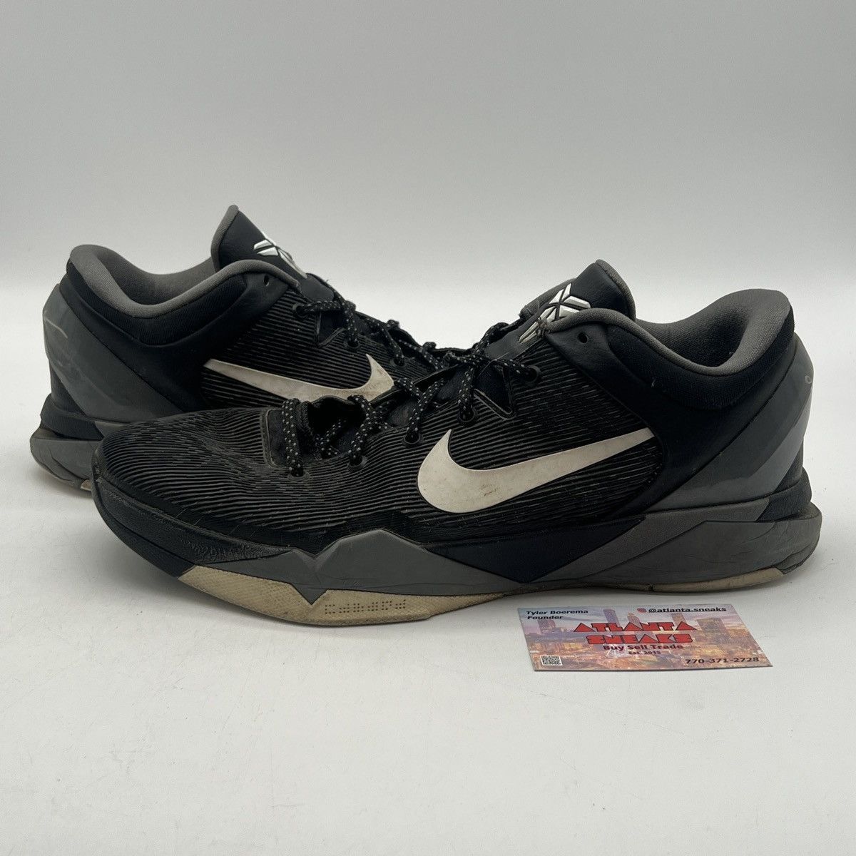 kobe 7 black wolf grey