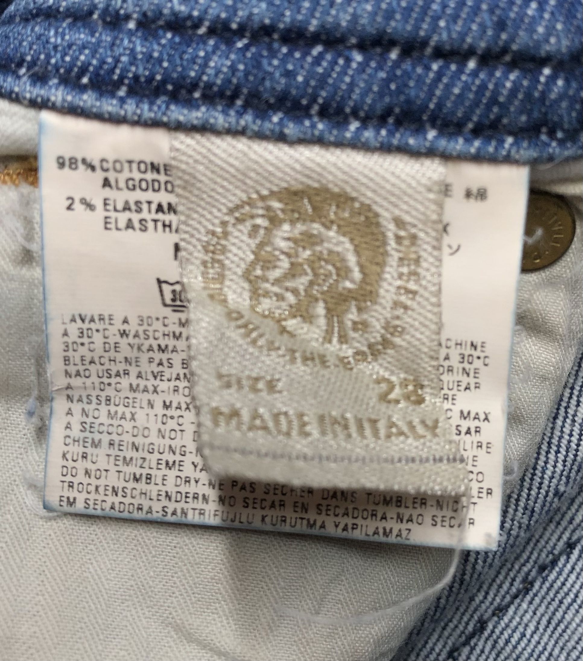 Diesel Diesel Vintage Jeans Size 28" / US 6 / IT 42 - 6 Thumbnail