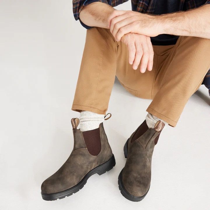 Blundstone Blundstone 585 Classic Chelsea Boots Rustic Brown Size US 6.5 / IT 36.5 - 5 Thumbnail