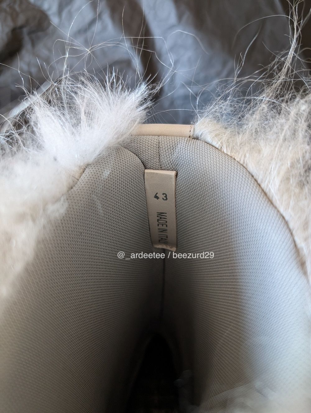 Moncler × Rick Owens *NEW* FUR BIGROCKS BOOTS ACID DEGRADE Size US 10 / EU 43 - 13 Thumbnail