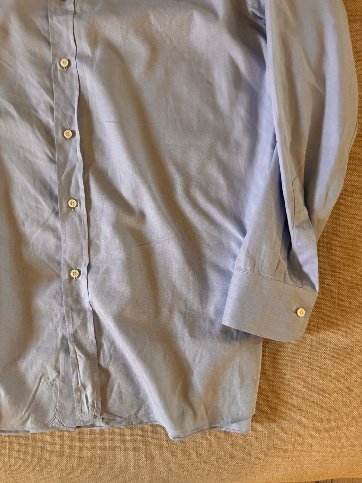 Brioni Brioni Made in Italy Finely Textured Woven Sport Shirt $650 Size US XL / EU 56 / 4 - 3 Thumbnail