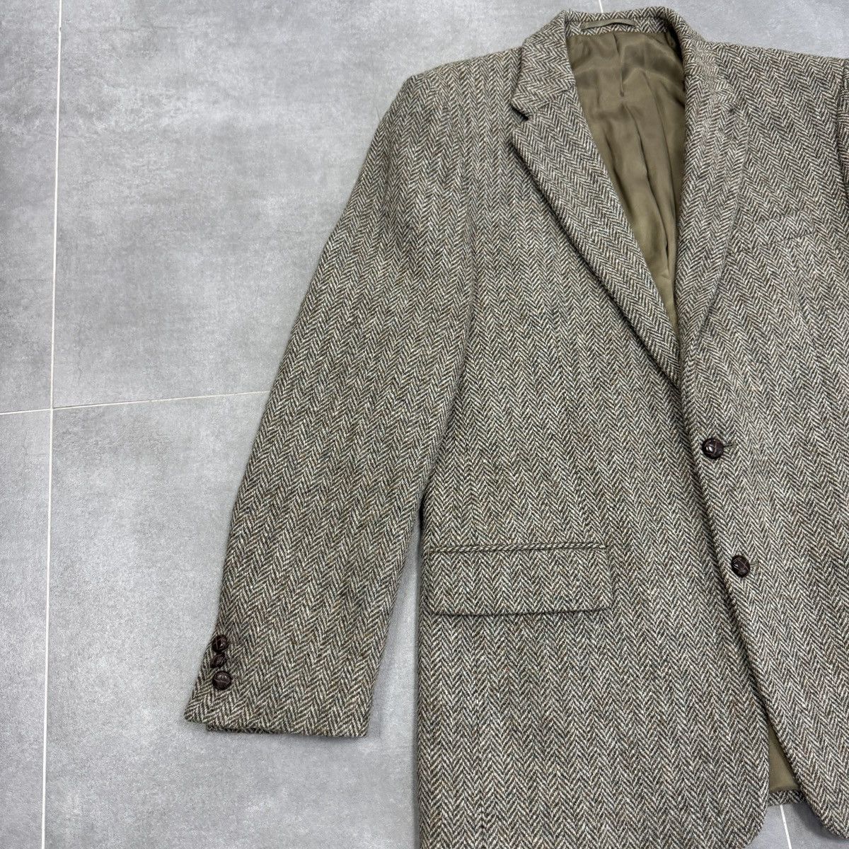 Harris Tweed Harris Tweed Wool Blazer Size fit chest 107 cm 42" Regular Size 42R - 2 Thumbnail