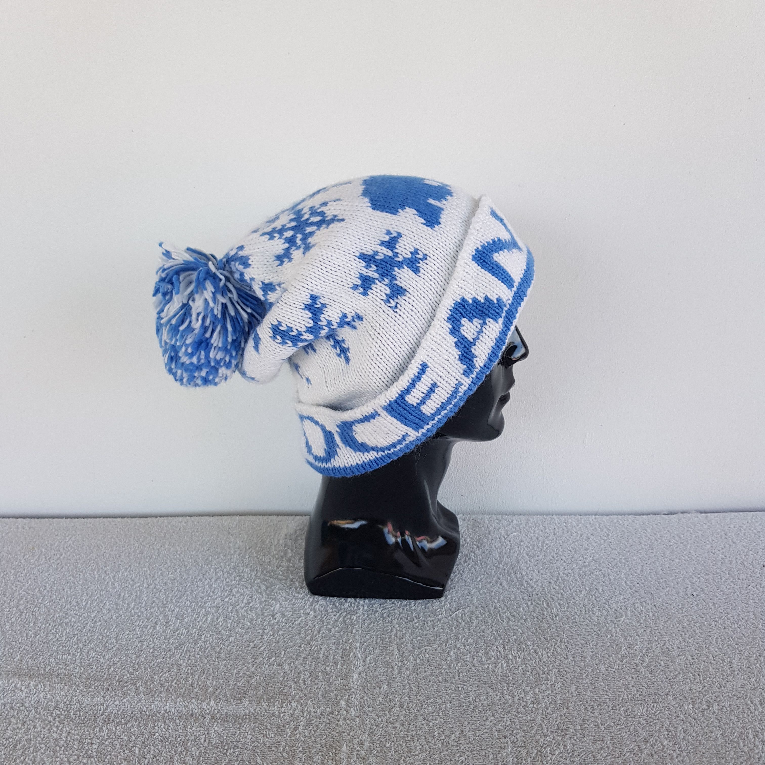 Ocean Pacific Vintage Ocean Pacific Beanie Pom Pom Knit Snow Caps Hats Size ONE SIZE - 3 Thumbnail