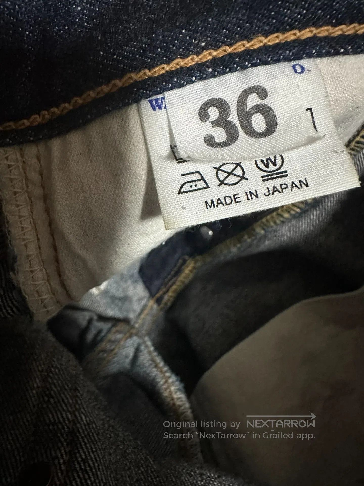 Warehouse WAREHOUSE 800XX Raw Denim Jeans. Size US 36 / EU 52 - 5 Thumbnail