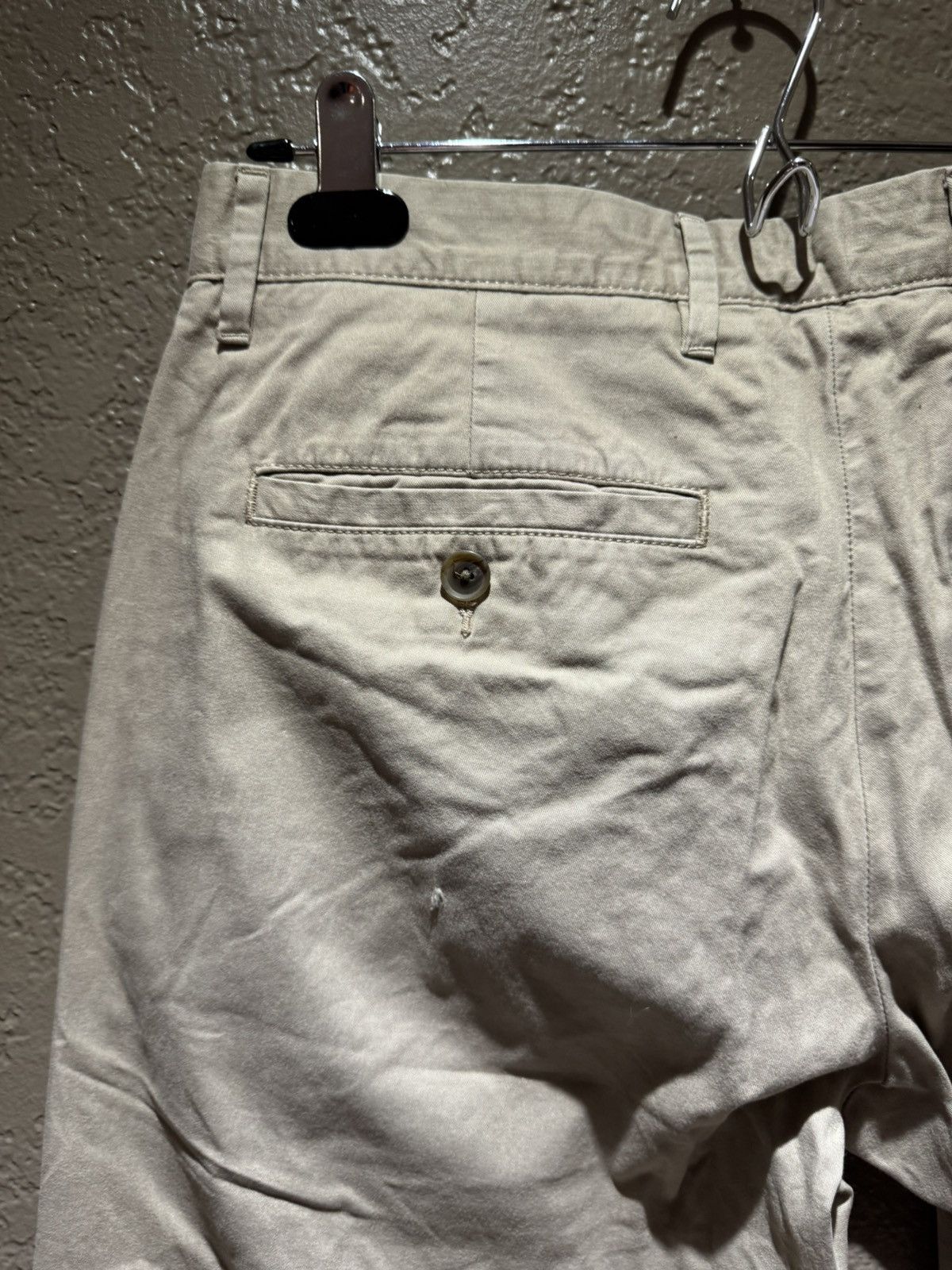 Marc Anthony Beige Marc Anthony Khaki Beige Chino Pants Button Pockets Size US 30 / EU 46 - 7 Thumbnail