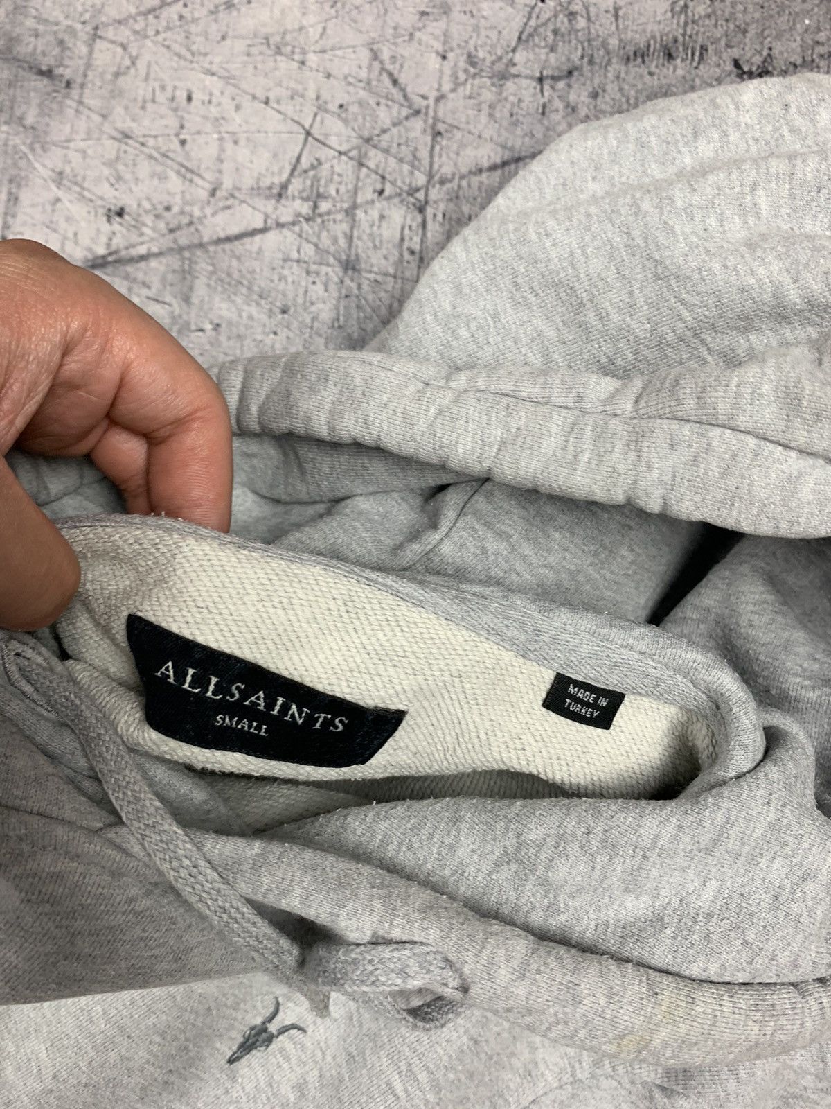 Allsaints Designer Allsaints Basic Hoodie Ramskull Raven Oth Hoody Top Size US S / EU 44-46 / 1 - 5 Thumbnail