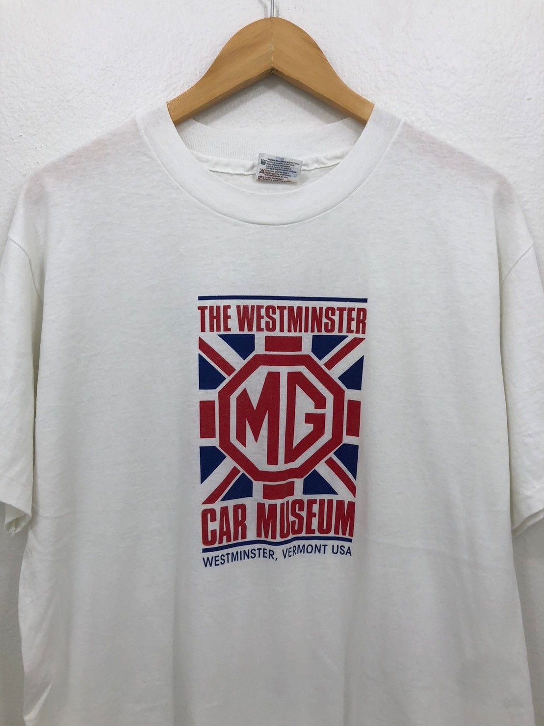 Vintage Vintage 1990's MG Car Company shirt wts01 Size US L / EU 52-54 / 3 - 1 Thumbnail