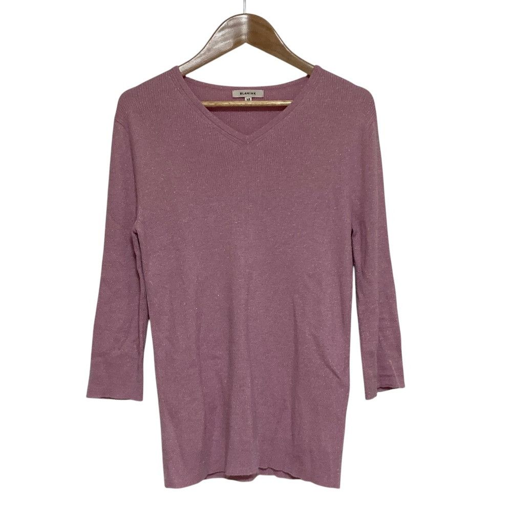 Other Other Blamink Cashmere Silk Knit Top Textile Tops 7913-2-000002 DUTY FREE for USA Size ONE SIZE - 1 Thumbnail